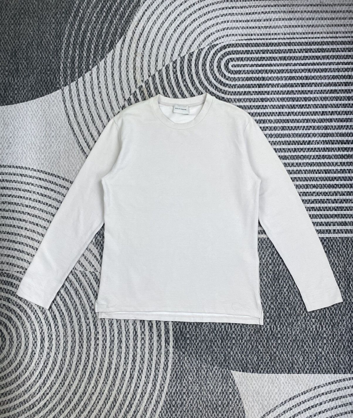 Wooyoungmi 🔥Wooyoungmi Solid Homme Plain Sweatshirt Size US M / EU 48-50 / 2 - 1 Thumbnail