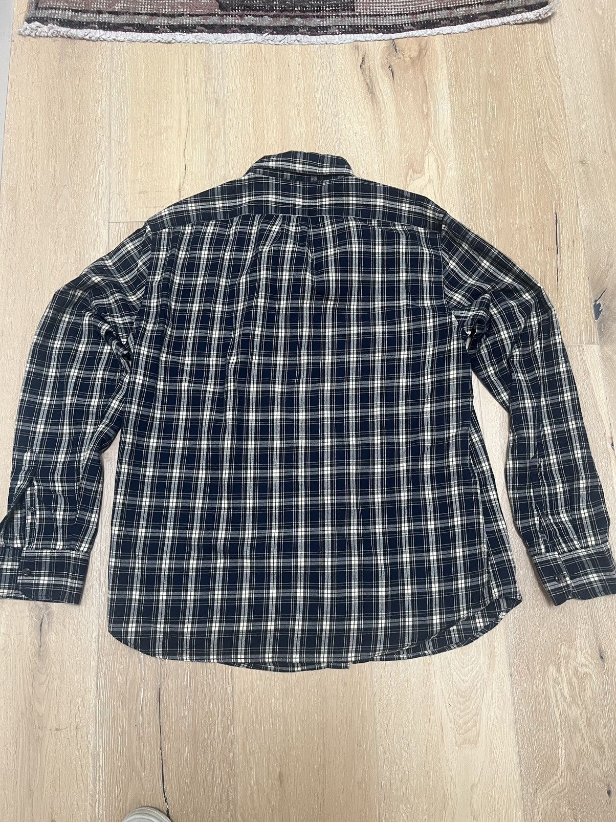 J.Crew J Crew Slim Untucked Flannel Size US L / EU 52-54 / 3 - 2 Thumbnail
