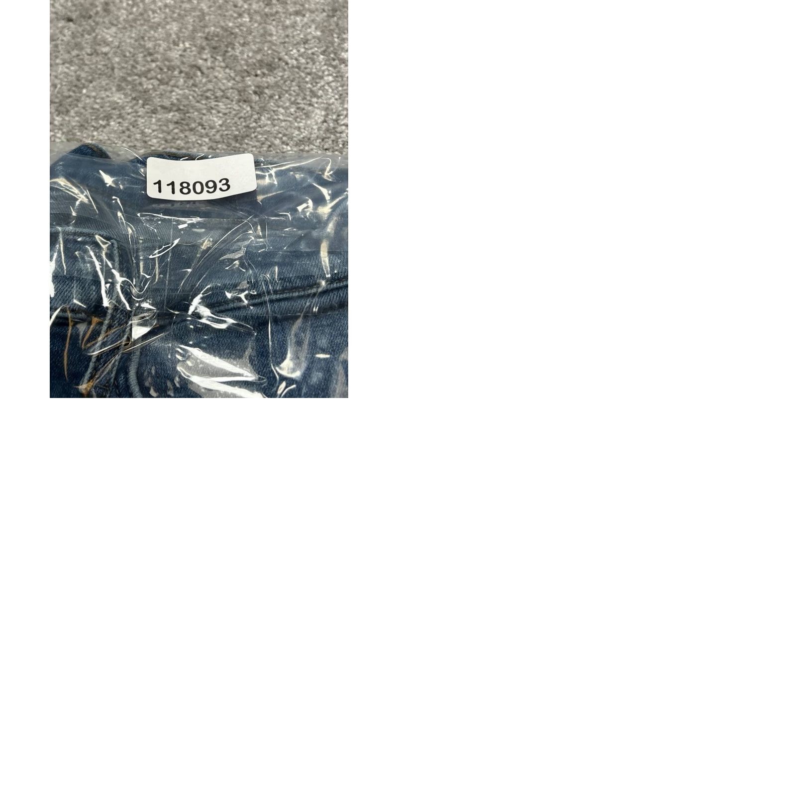 J.Crew J.CREW 484 Jeans Mens 30x29 Blue Denim Slim Straight 5-Pocket Cotton Spandex Medium Wash N/A Size US 33 - 9 Thumbnail