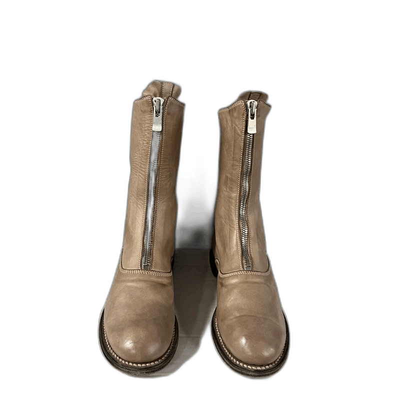 Latest Milk Tea Color Short Boots