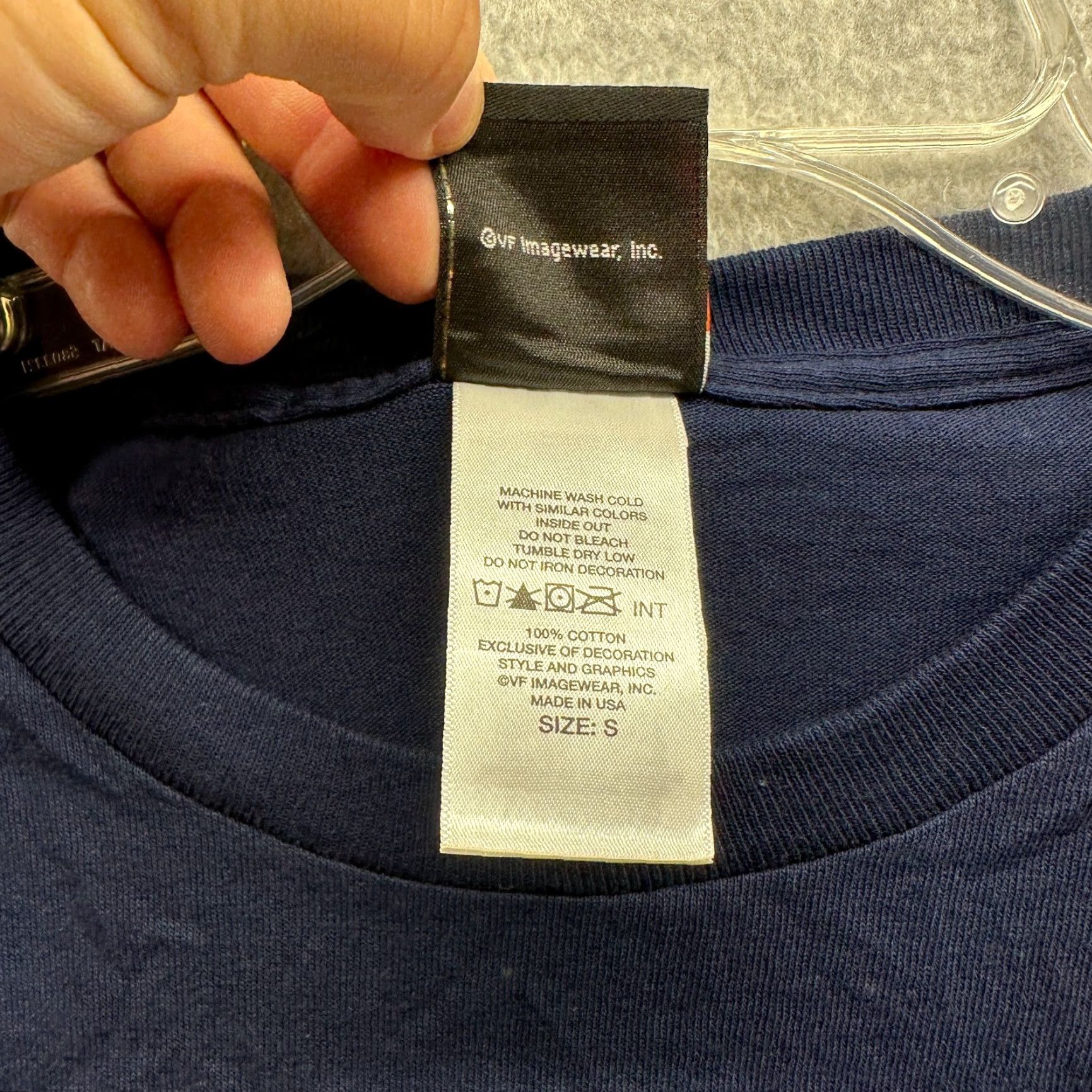 Harley Davidson Harley-Davidson Shirt Adult Small Blue Cotton Logo Tee Mens Size US S / EU 44-46 / 1 - 7 Thumbnail