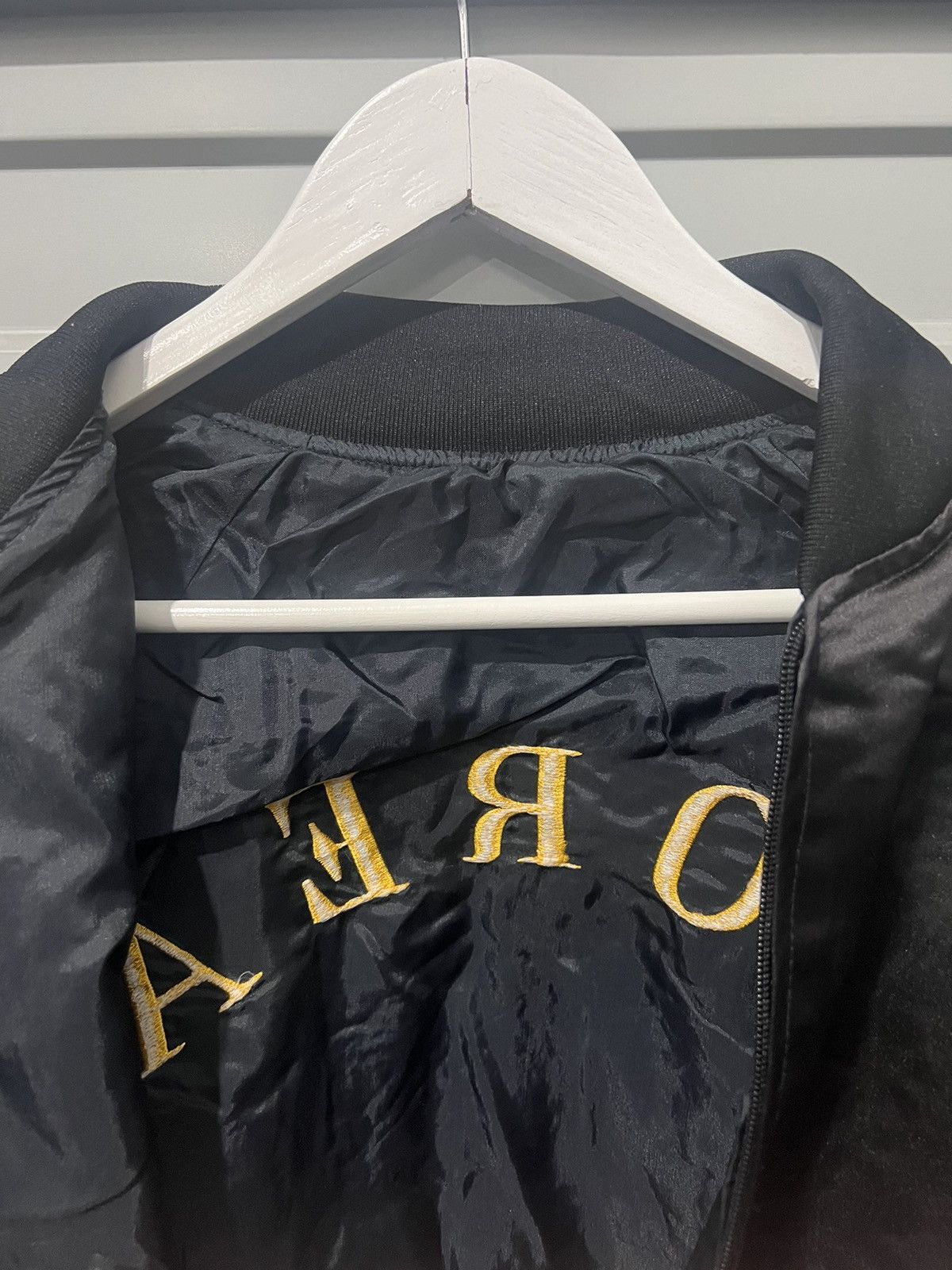 Japanese Brand KOREA🇰🇷 DRAGON BOMBER JACKET VINTAGE 90s VARSITY Size US M / EU 48-50 / 2 - 9 Thumbnail