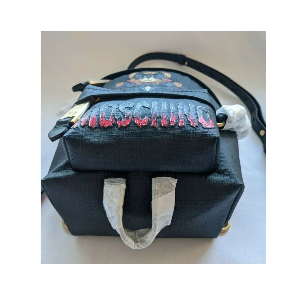 Moschino SS20 Moschino Couture Jeremy Scott Bat Teddy Bear Backpack Size ONE SIZE - 9 Thumbnail