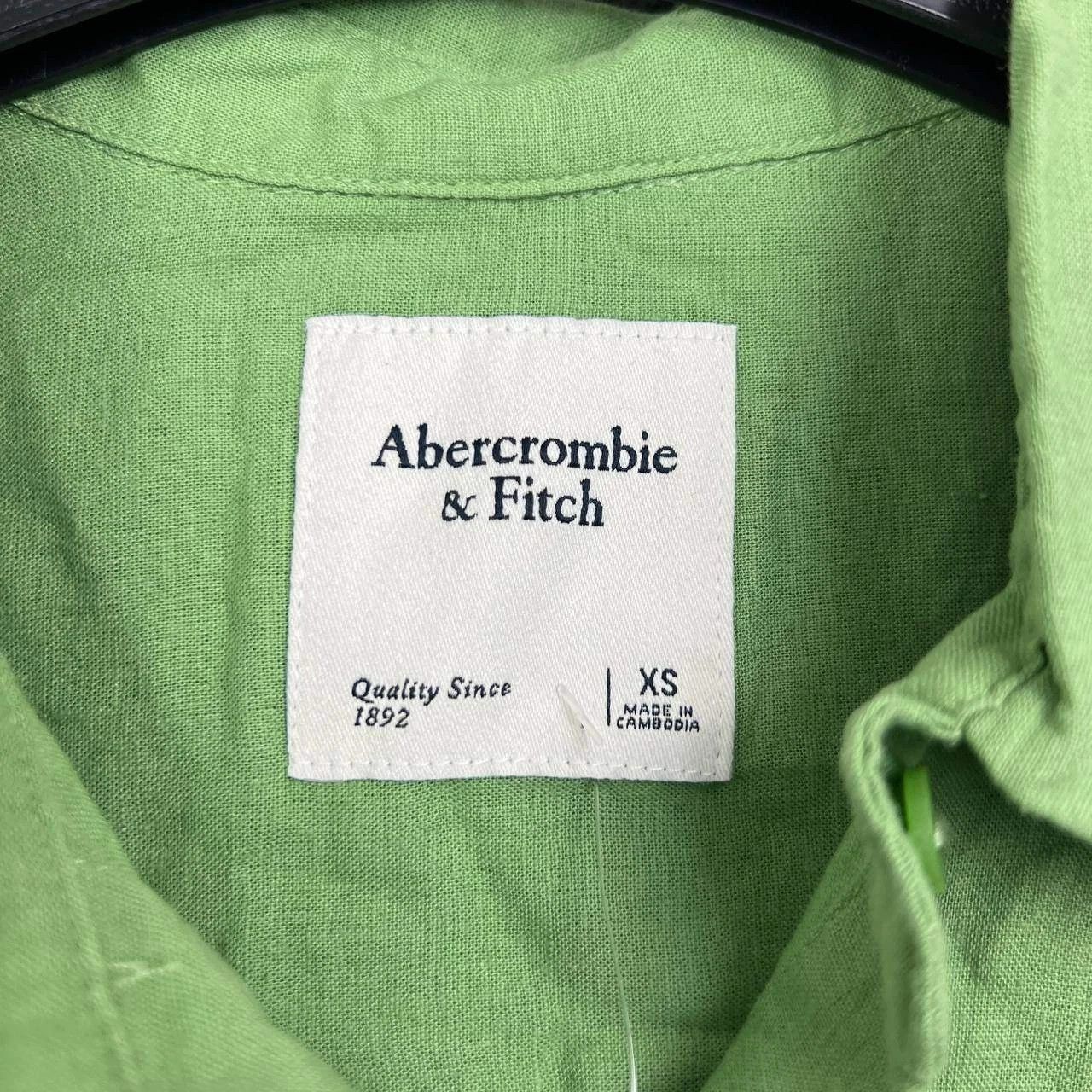 Abercrombie & Fitch Abercrombie & Fitch Shirt Women Plain Blank Button Up New XS Size XS / US 0-2 / IT 36-38 - 5 Thumbnail