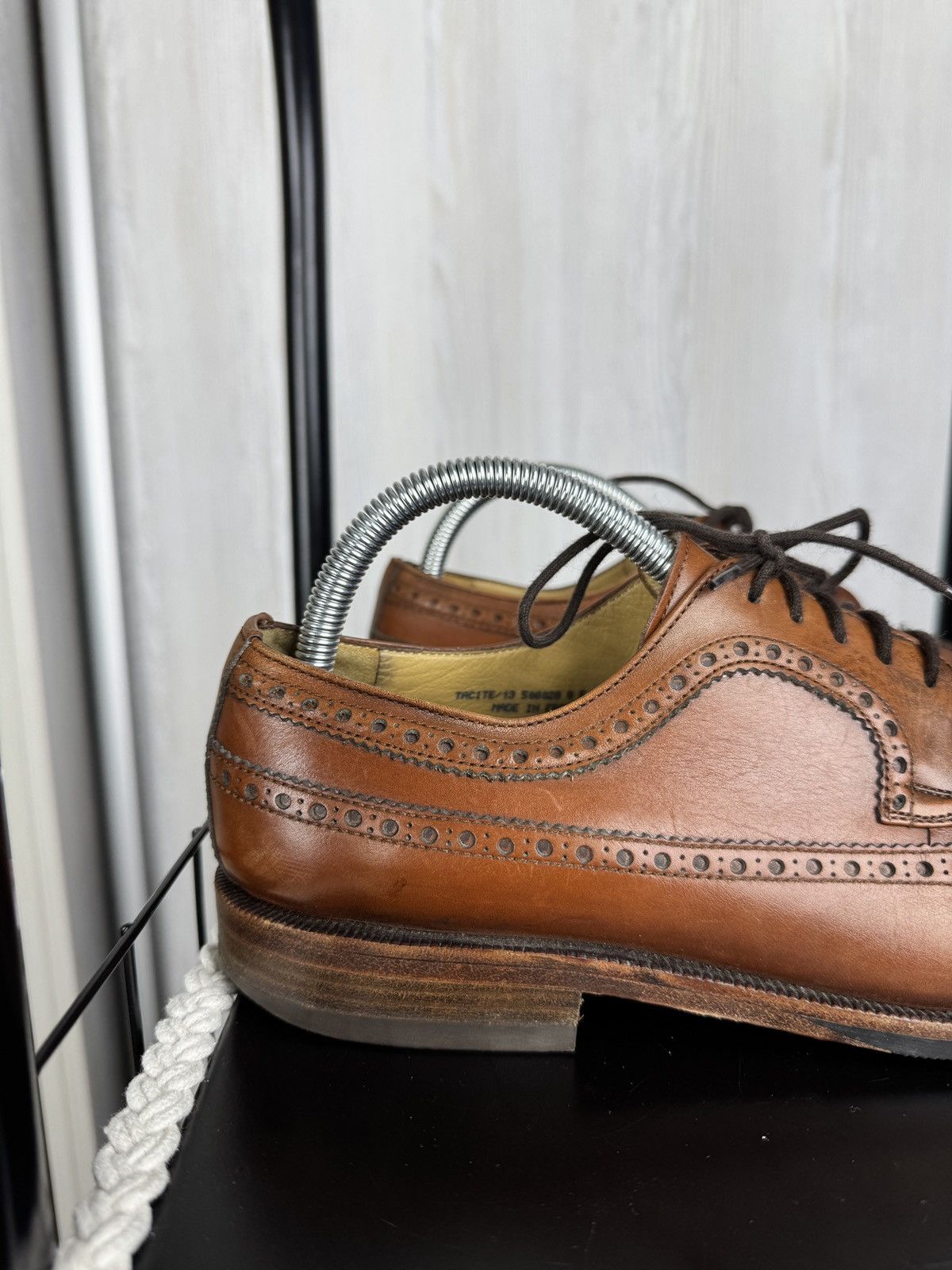 Bally Bally Tacite made in France leather lace up derby shoes Size US 8 / EU 41 - 3 Thumbnail