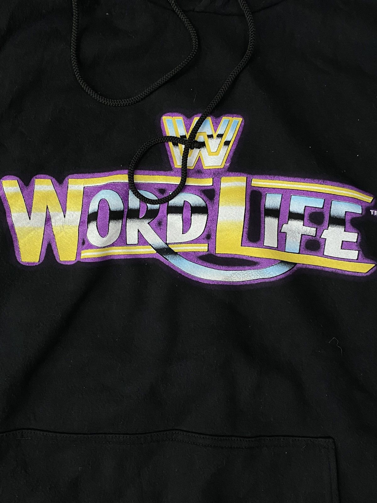 WWE JOHN CENA WORD LIFE VINTAGE HOODIE. Size US XXL / EU 58 / 5 - 5 Thumbnail