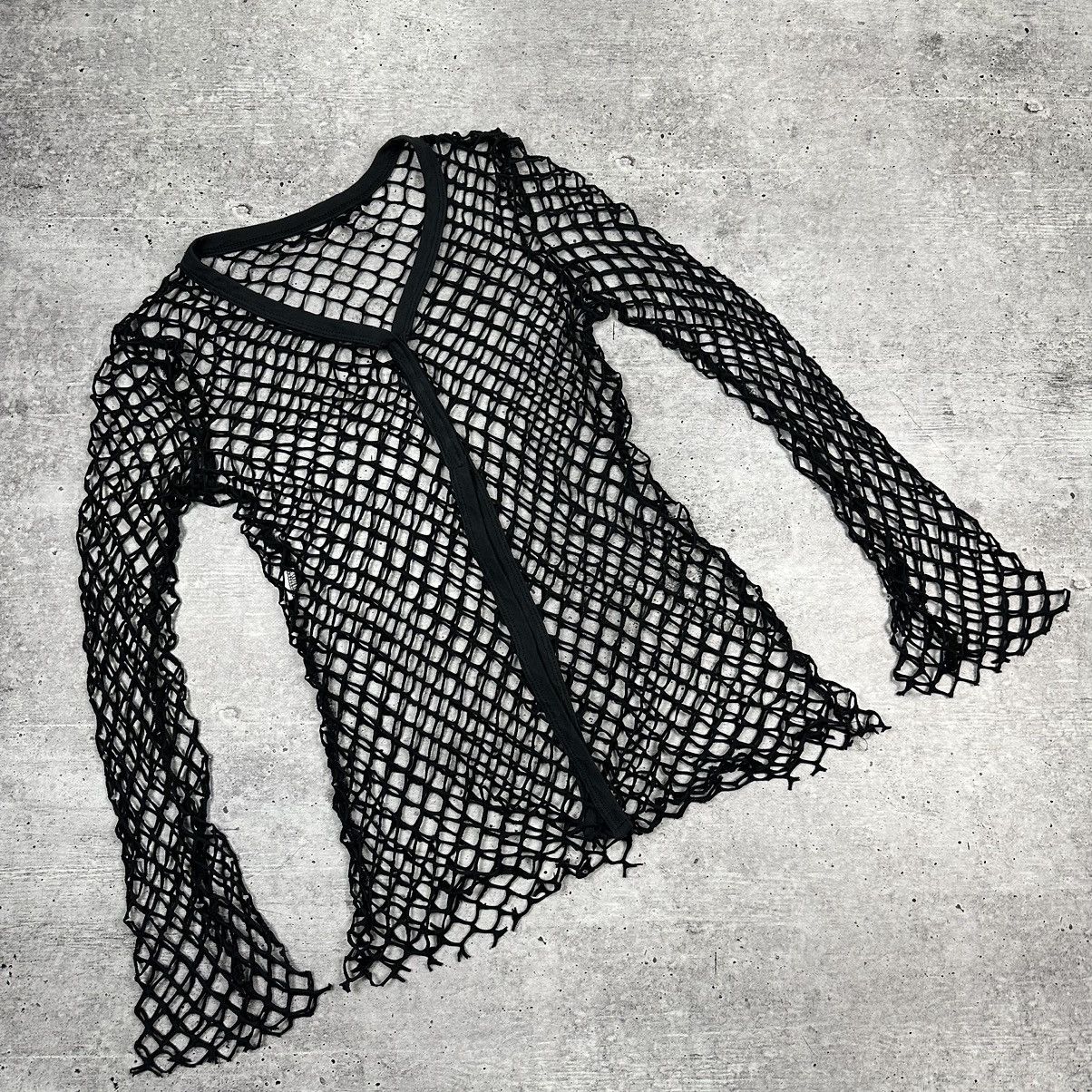 Japanese Brand Women's Long Sleeve Grid Jeans Paul Gaultier Style Size M / US 6-8 / IT 42-44 - 1 Thumbnail