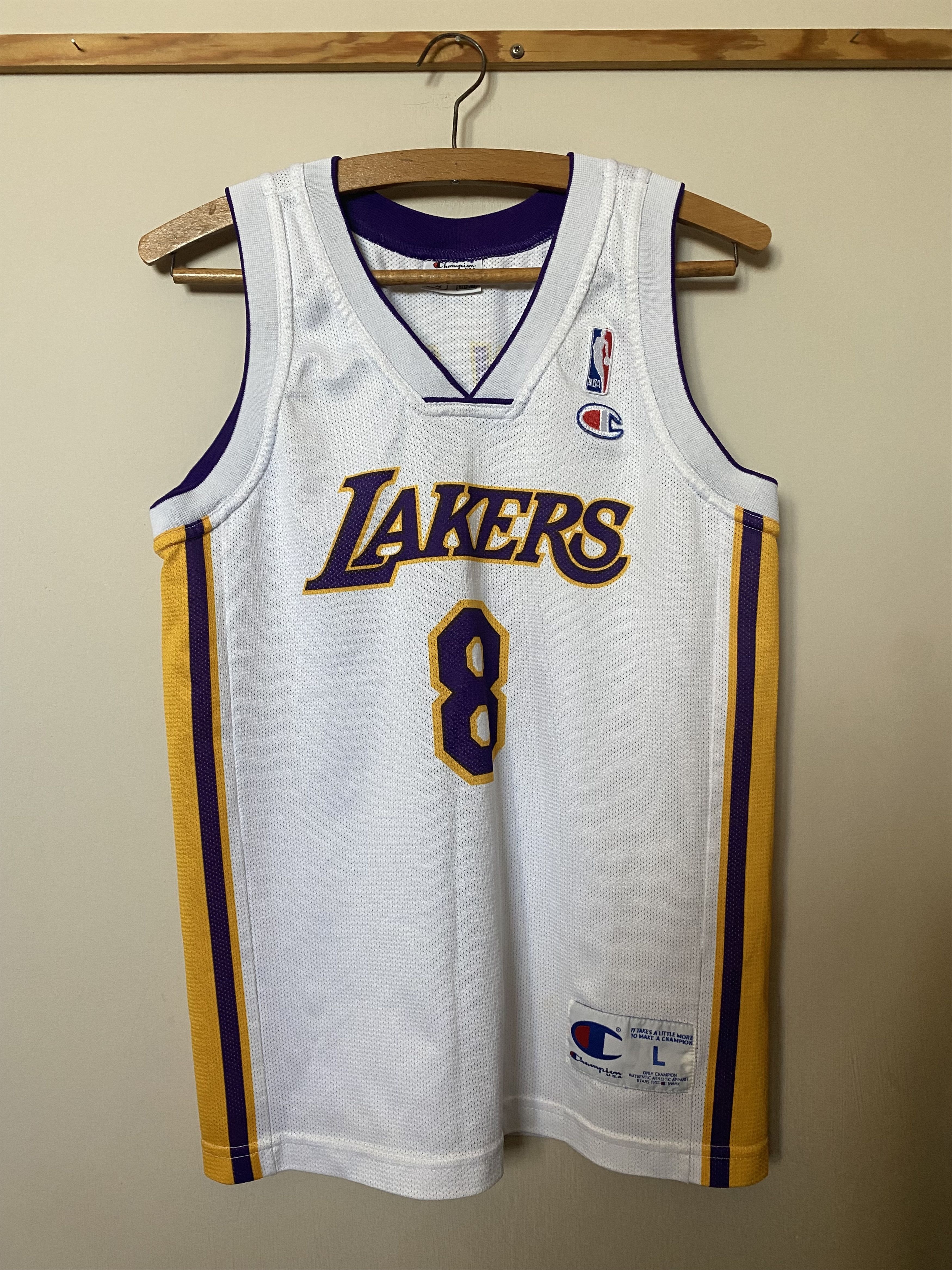 Champion Vintage LOS ANGELES LAKERS #8 BRYANT - Champion 152 - UNIQUE Size US XXS / EU 40 - 2 Thumbnail