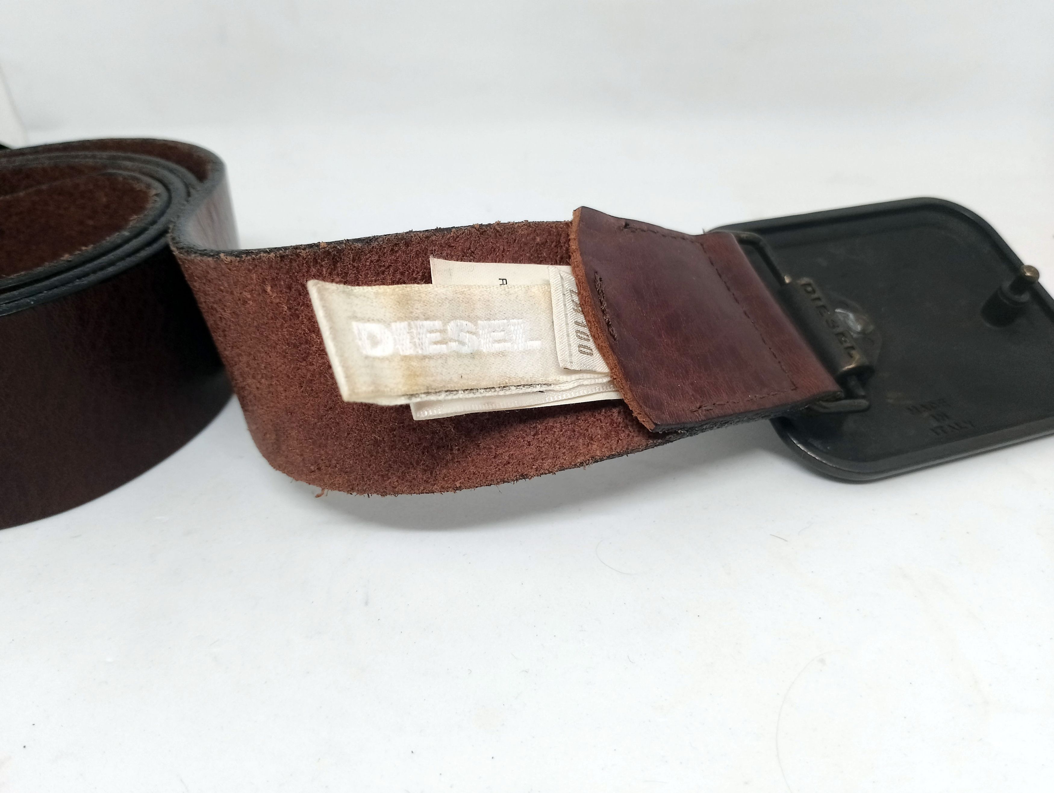 Diesel Diesel - Only The Brave Belt – Size 100/40 – Large Buckle Size 40 - 4 Thumbnail