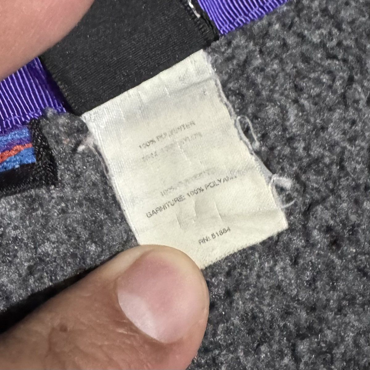 Patagonia × Vintage Fleece Patagonia vintage 90s Size US XXL / EU 58 / 5 - 5 Thumbnail