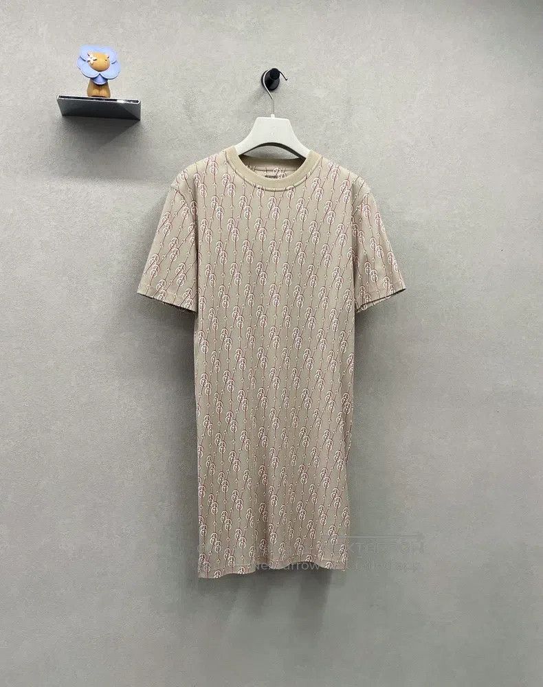 Hermes Hermes Light coffee-colored pig nose dress Size XS / US 0-2 / IT 36-38 - 3 Thumbnail