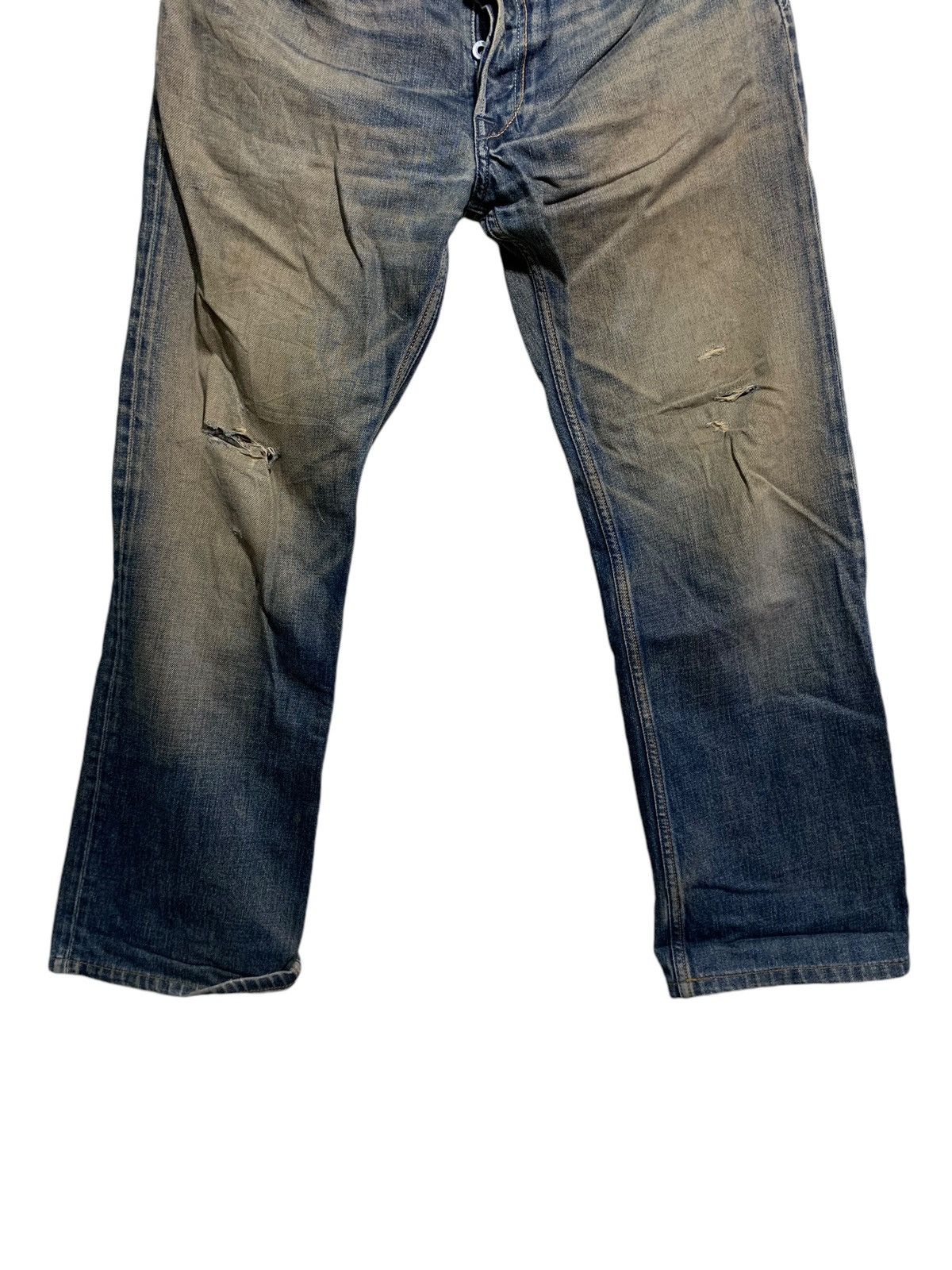 Diesel 🔥DIESEL DISTRESSED DENIM W32 Size US 32 / EU 48 - 2 Thumbnail