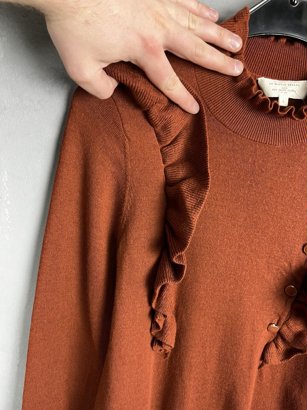 Designer × Sezane La maille sezane Size L / US 10 / IT 46 - 5 Thumbnail