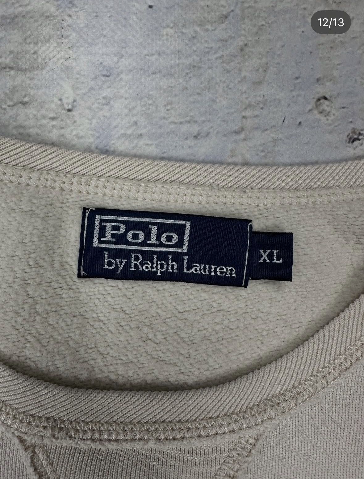Polo Ralph Lauren Polo Ralph Lauren vintage sweatshirt patchwork japaneese Size US XL / EU 56 / 4 - 8 Thumbnail