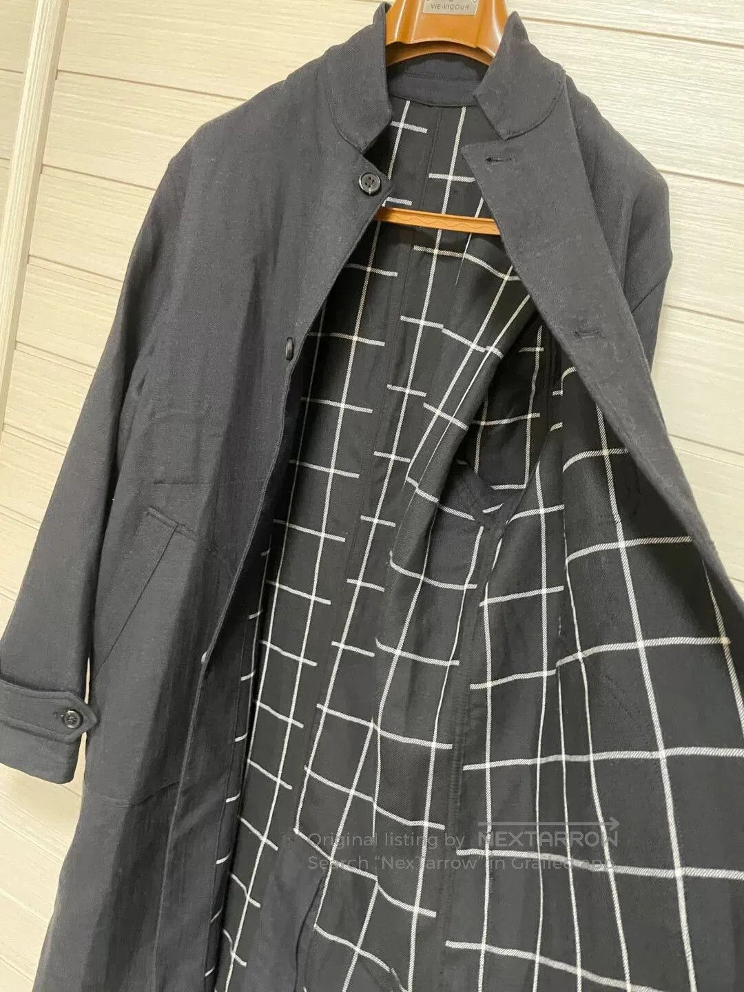 Croquis Croquis Stand Collar Wool Coat. Size US L / EU 52-54 / 3 - 4 Thumbnail