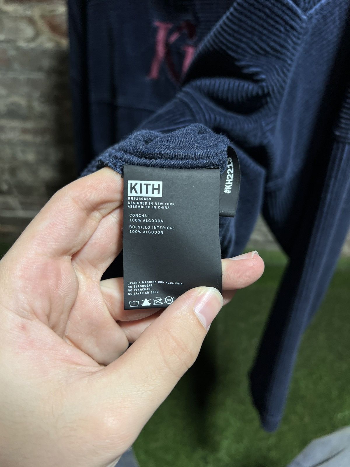 Kith Kith Corduroy Navy Pullover Hoodie Size US M / EU 48-50 / 2 - 6 Thumbnail