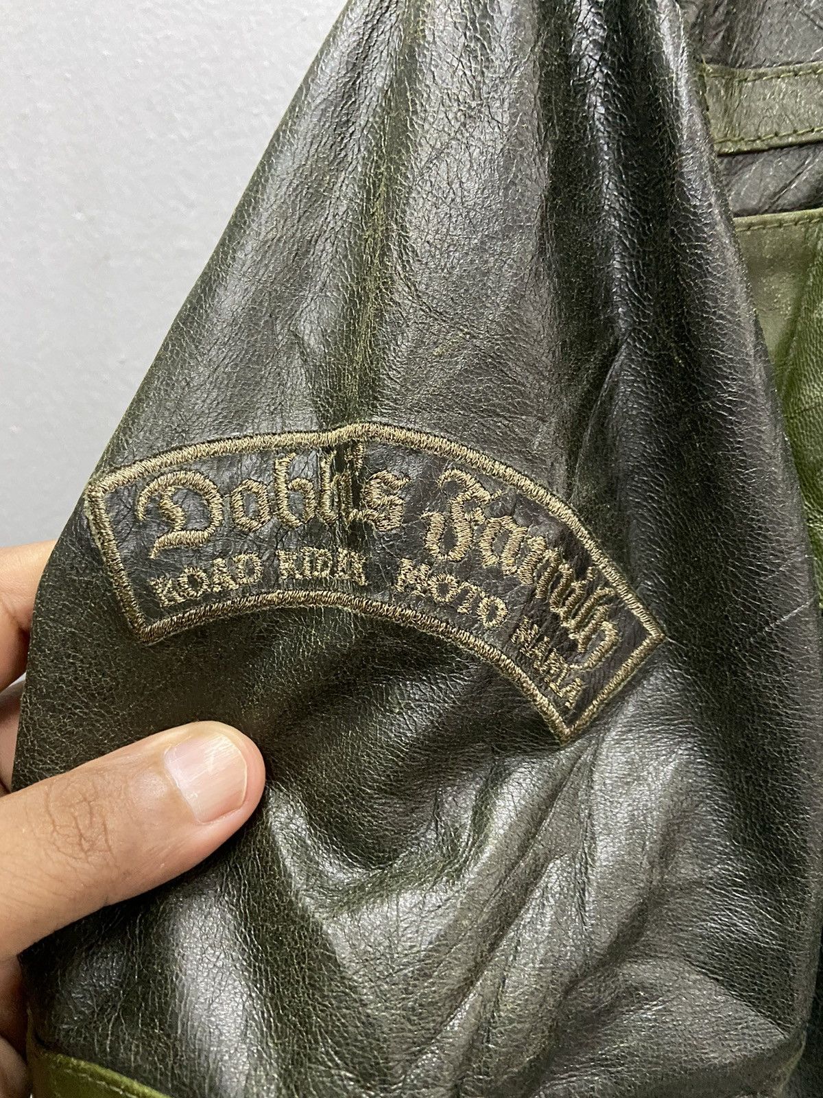 Japanese Brand DOBBI’S FAMILY ROAD RIDER MOTO MAFIA JACKET Size US M / EU 48-50 / 2 - 2 Thumbnail