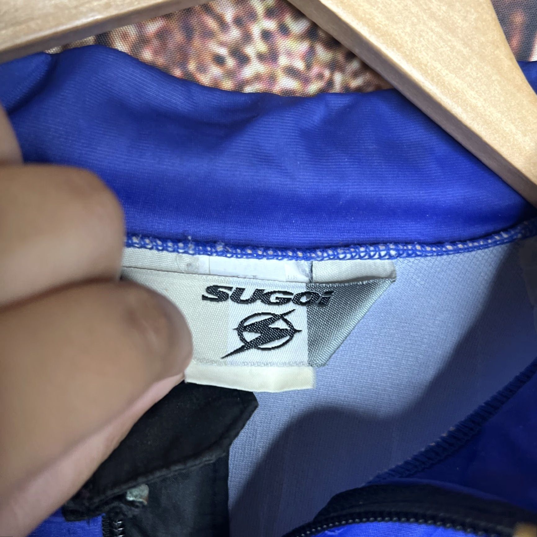 Vintage Sugoi Jacket Windbreaker Cycling Running Full Zip Men’s XL Blue 26” Pit 31” Length Breathable Zip Pocket Back Size US XL / EU 56 / 4 - 2 Thumbnail