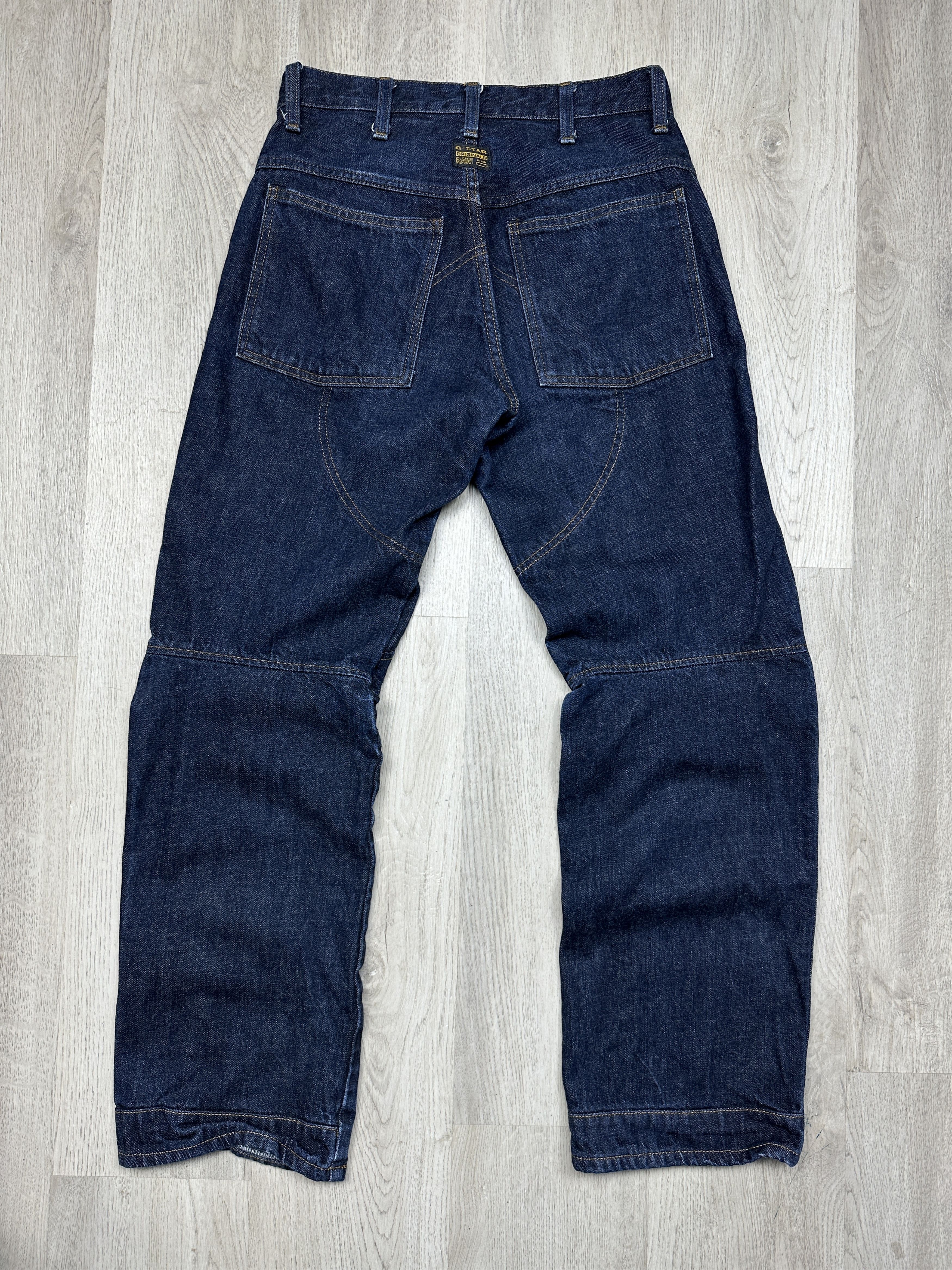G-Star G Star Raw Vintage Mens Elwood Denim Pants Jeans Double Knee Size US 28 / EU 44 - 5 Thumbnail