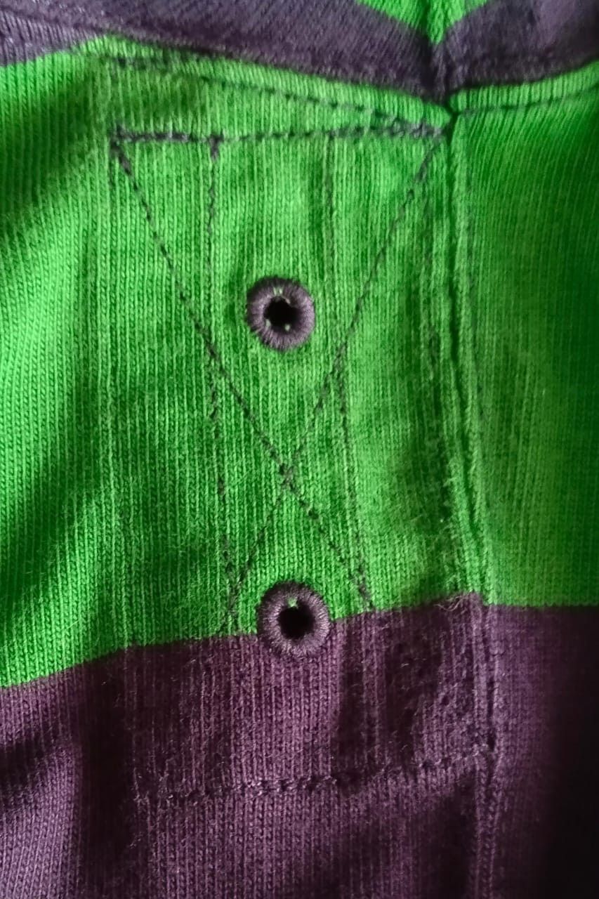 Polo Ralph Lauren Vintage Polo Ralph Lauren Stripe Long Sleve Polo Rugby Shirt Size US L / EU 52-54 / 3 - 3 Thumbnail