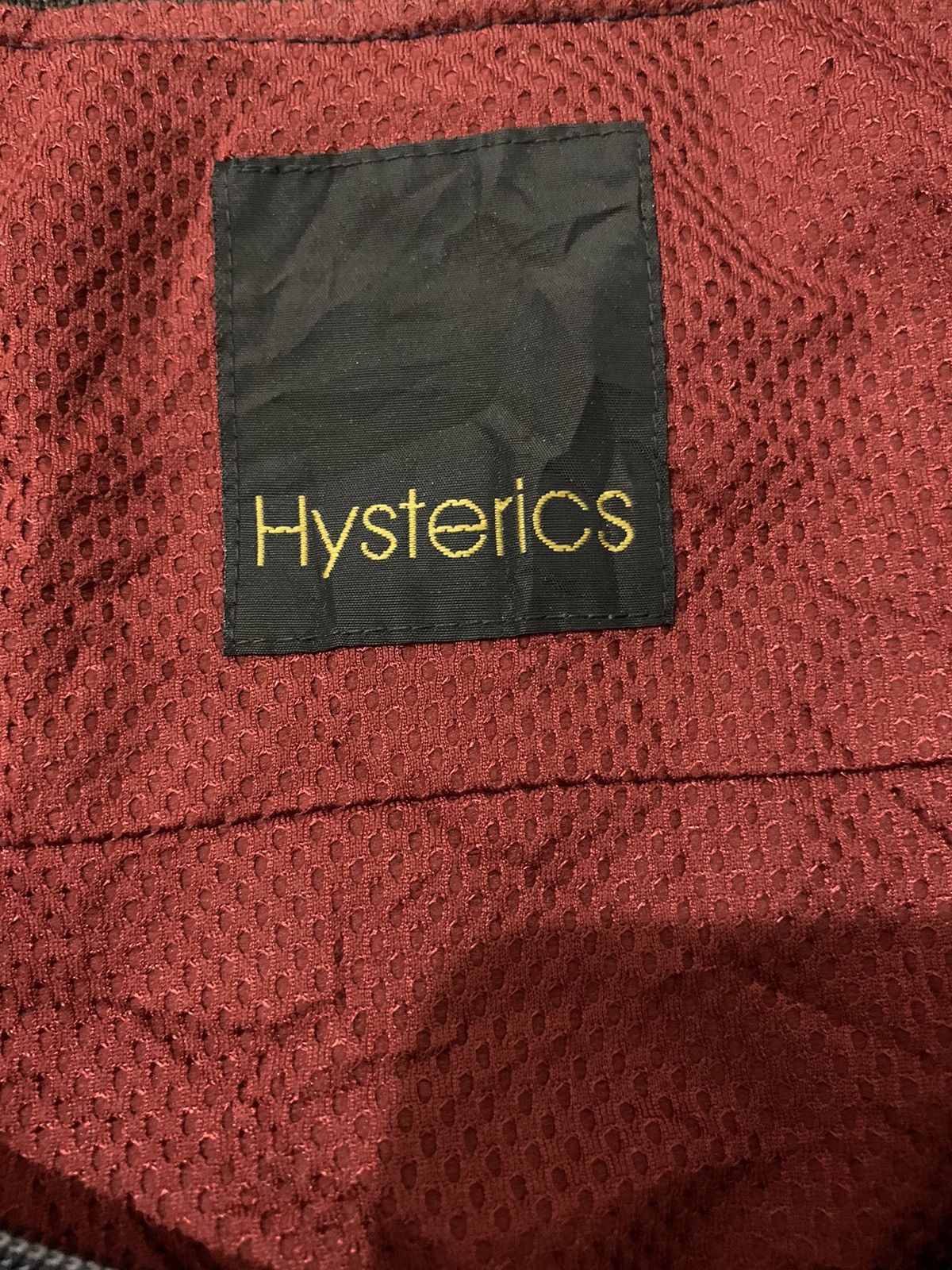 Hysteric Glamour × Japanese Brand Hysteric glamour full logo nylon jacket hisgura Size S / US 4 / IT 40 - 4 Thumbnail
