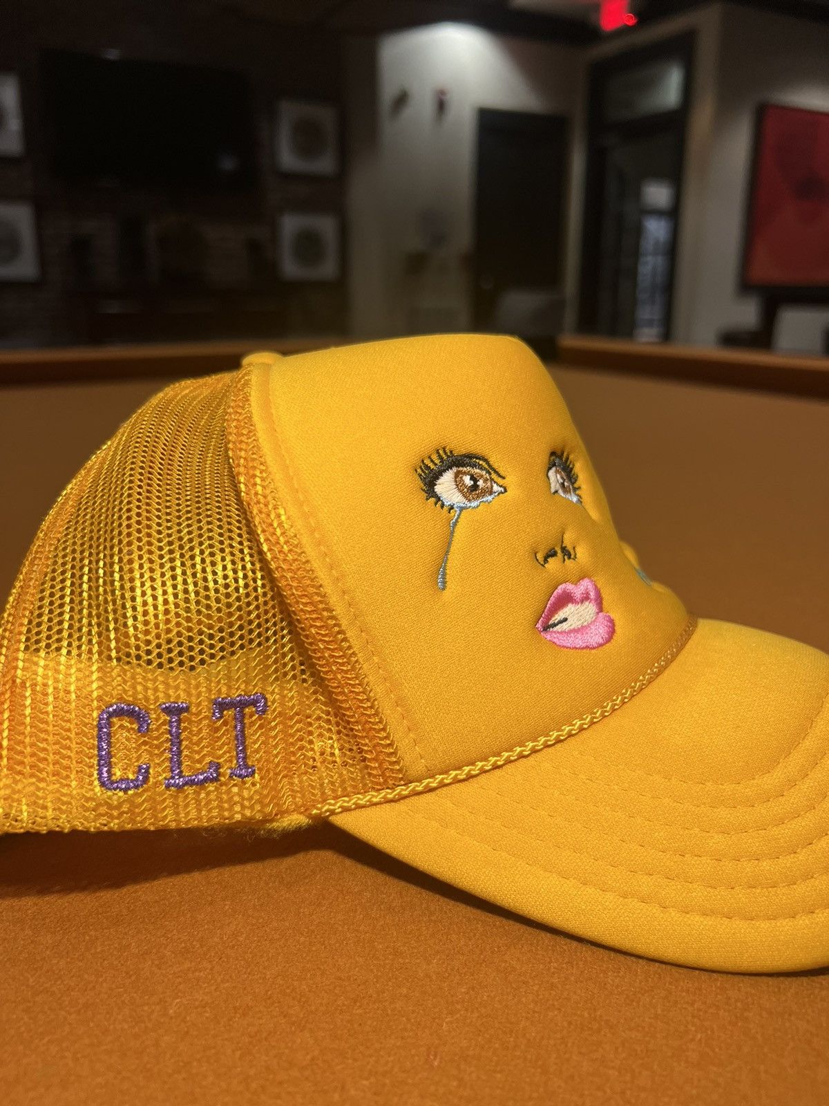 Vintage C.L.T “I <3 black women” trucker hat Size ONE SIZE - 2 Thumbnail