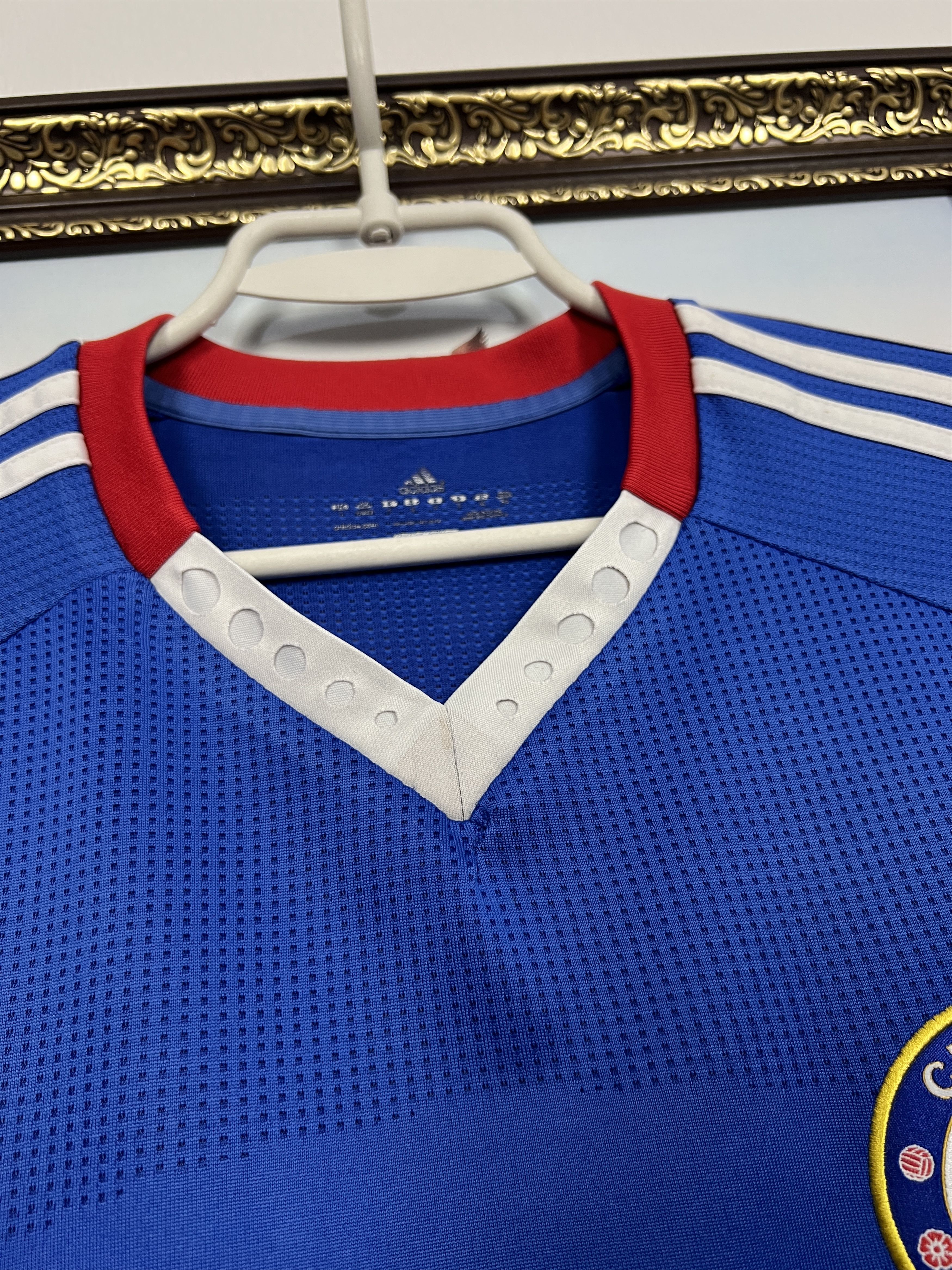 Adidas Chelsea Home football shirt 2010 Soccer Adidas Jersey Trikot Size US S / EU 44-46 / 1 - 6 Thumbnail