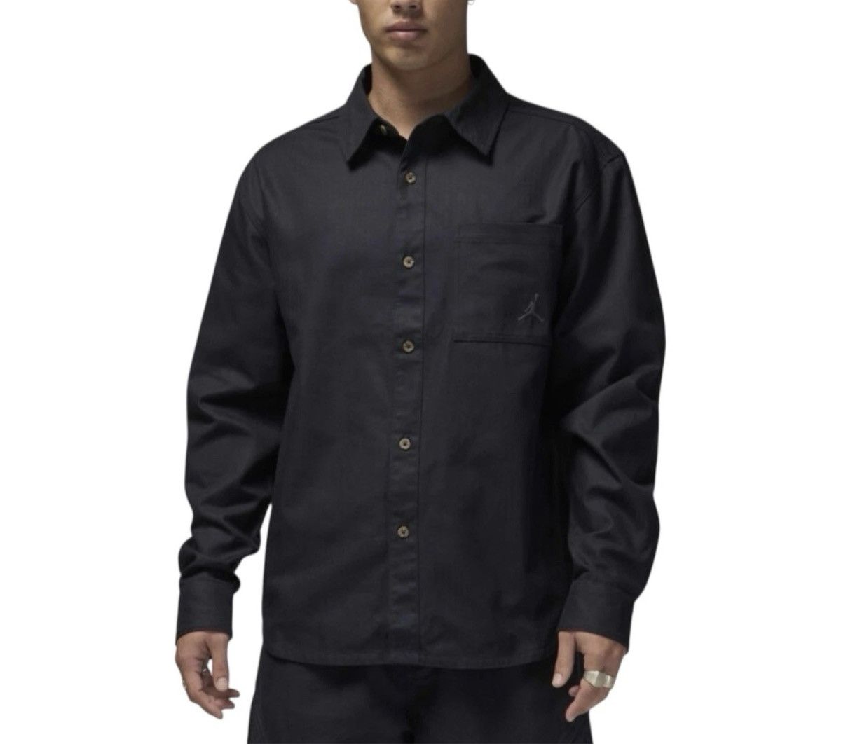Jordan Brand Air Jordan Essentials Button Down Large Long Sleeve NWT Size US L / EU 52-54 / 3 - 1 Thumbnail