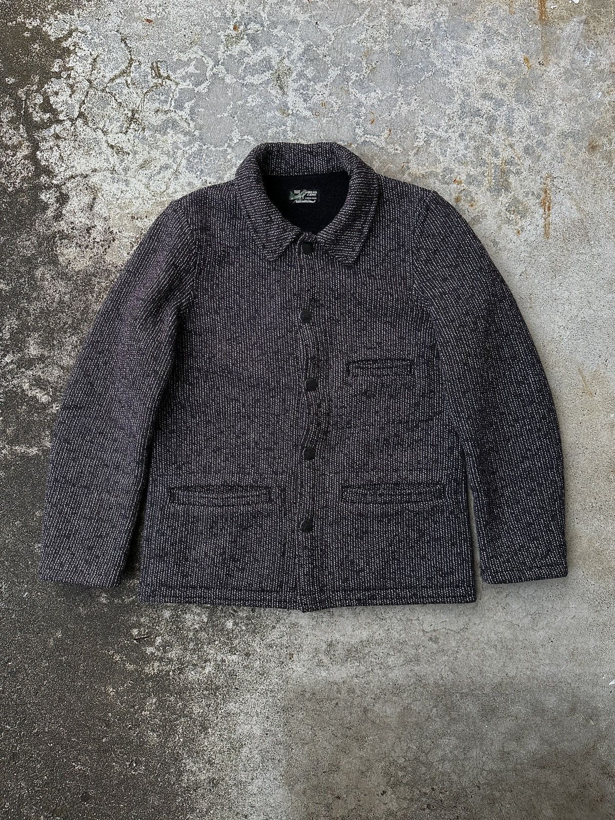 Brown's Beach Jacket 40-50s Salt pepper Brown’s Beach Wool jkt by Sugarcane japan Size US S / EU 44-46 / 1 - 1 Thumbnail