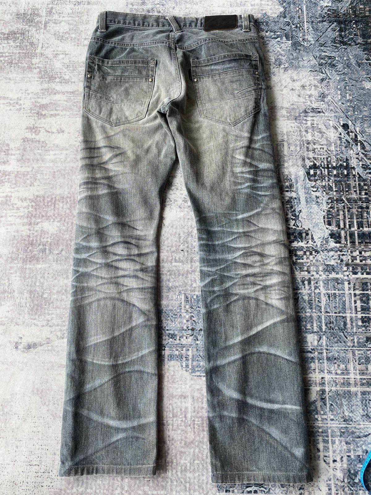 If Six Was Nine × Japanese Brand × Tornado Mart TORNADO MART BLEACH JEANS Size US 30 / EU 46 - 2 Thumbnail