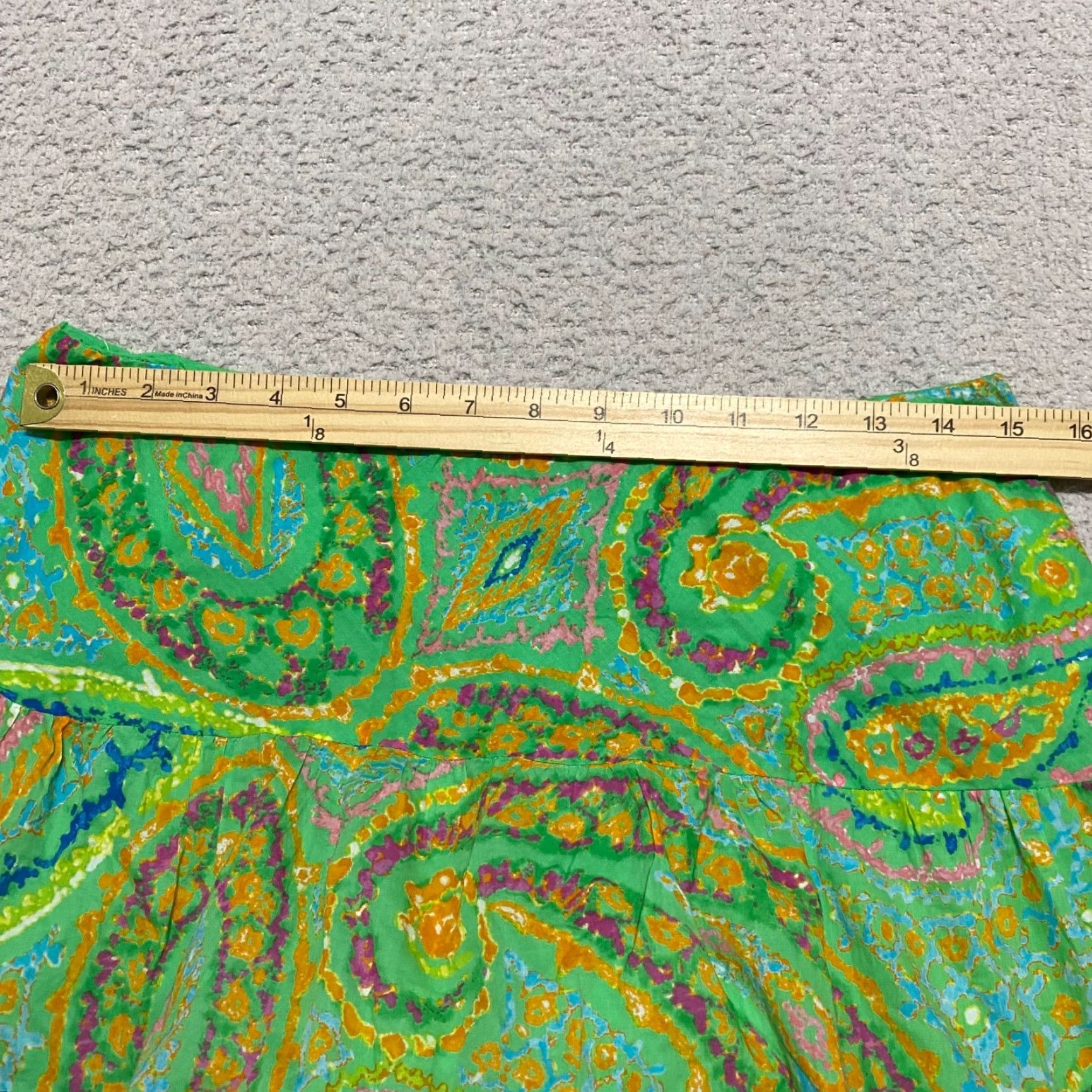 Ralph Lauren Lauren Ralph Lauren Skirt Womens PS Multicolor Geometric Boho Midi Lined A-Line Layered Caprise? Size 28" / US 6 / IT 42 - 5 Thumbnail
