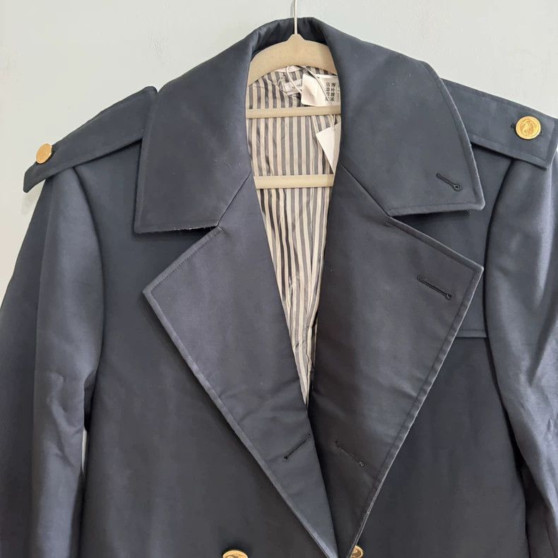 Thom Browne Thom Browne size1 Dark blue trench coat Size US S / EU 44-46 / 1 - 2 Thumbnail