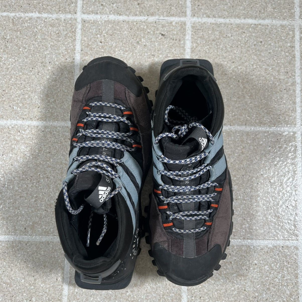 Adidas Adidas Stella McCartney Seeulater Hiking Shoes Black Blue 8 Size US 8 / IT 38 - 6 Thumbnail