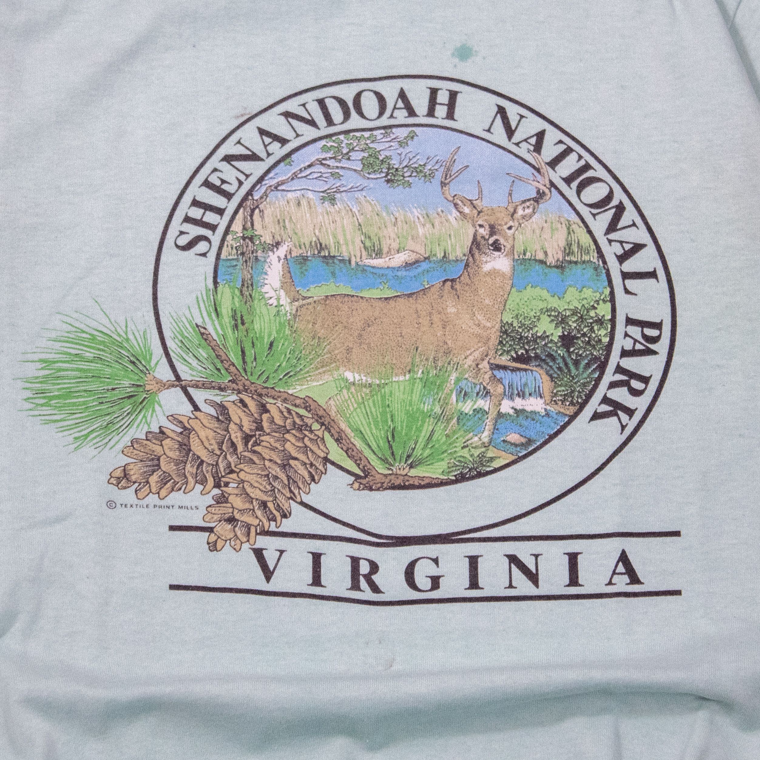Japanese Brand Vintage 1990’s Textile Prints Virginia Animal Tees T-Shirt Size US S / EU 44-46 / 1 - 4 Thumbnail