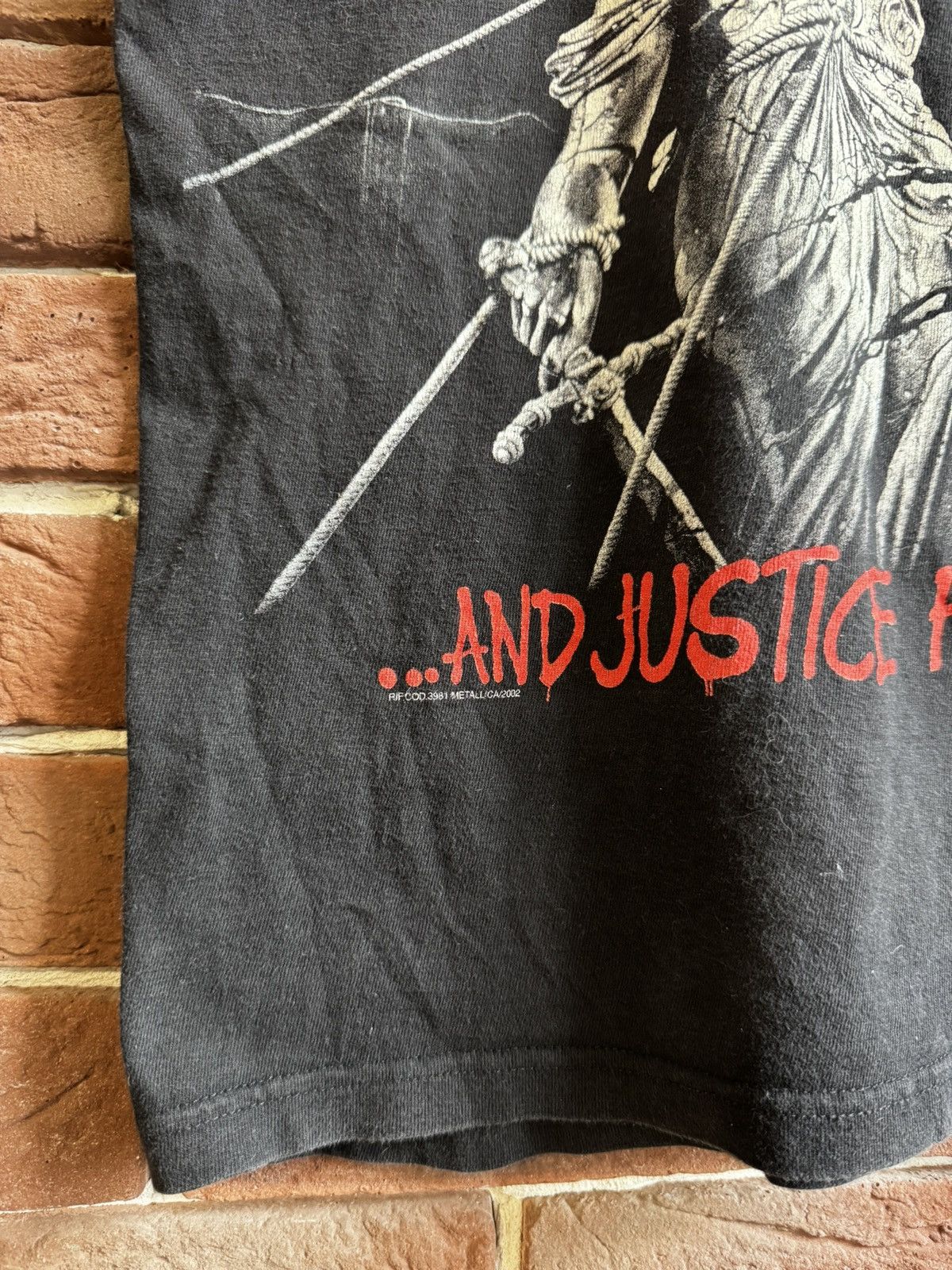 Band Tees Metallica Y2k Vintage Band Tee Nad Justice for all Metal M Size US M / EU 48-50 / 2 - 3 Thumbnail