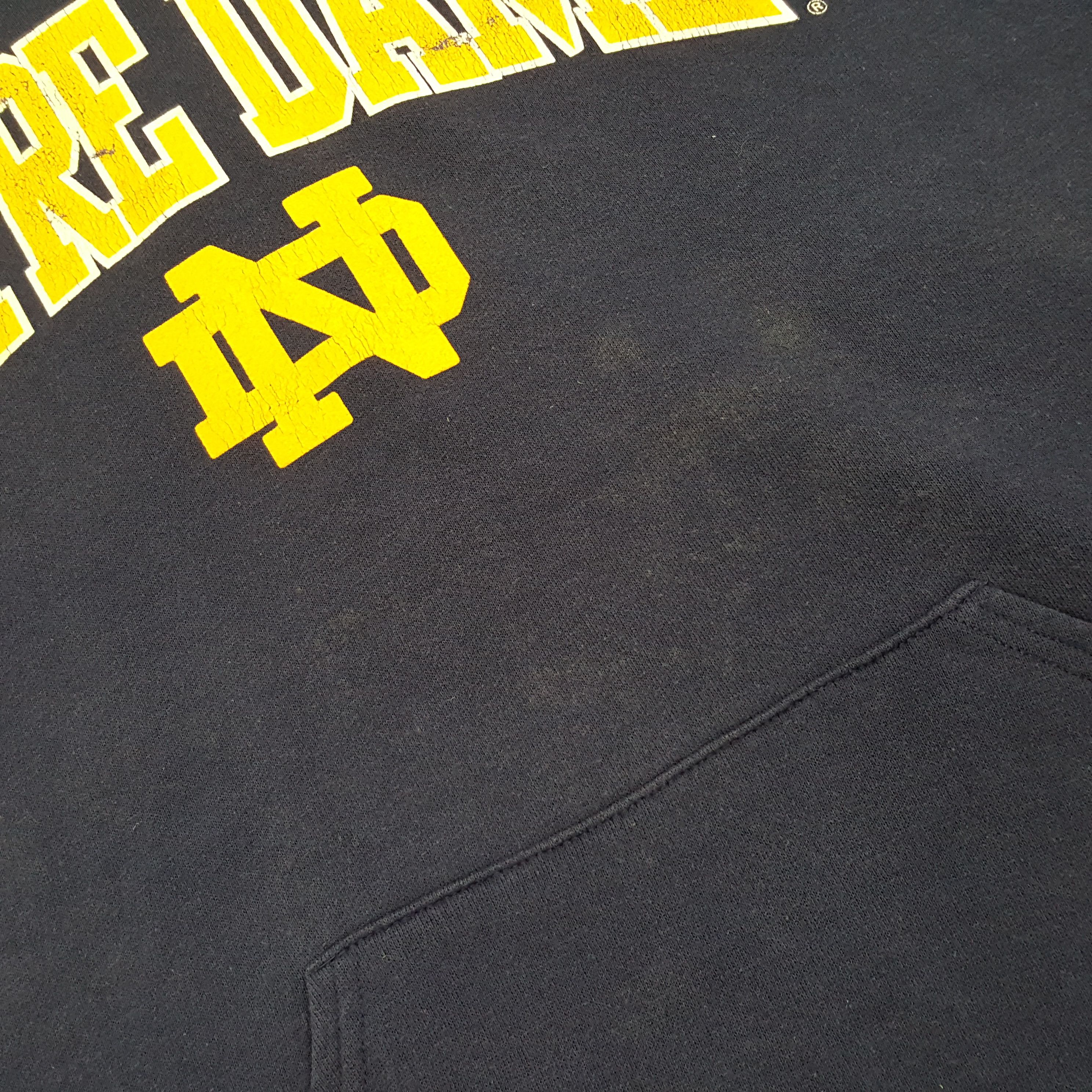 NFL × Vintage Vintage NFL Notre Dame American Football Team Hoodies Size US XXL / EU 58 / 5 - 9 Thumbnail