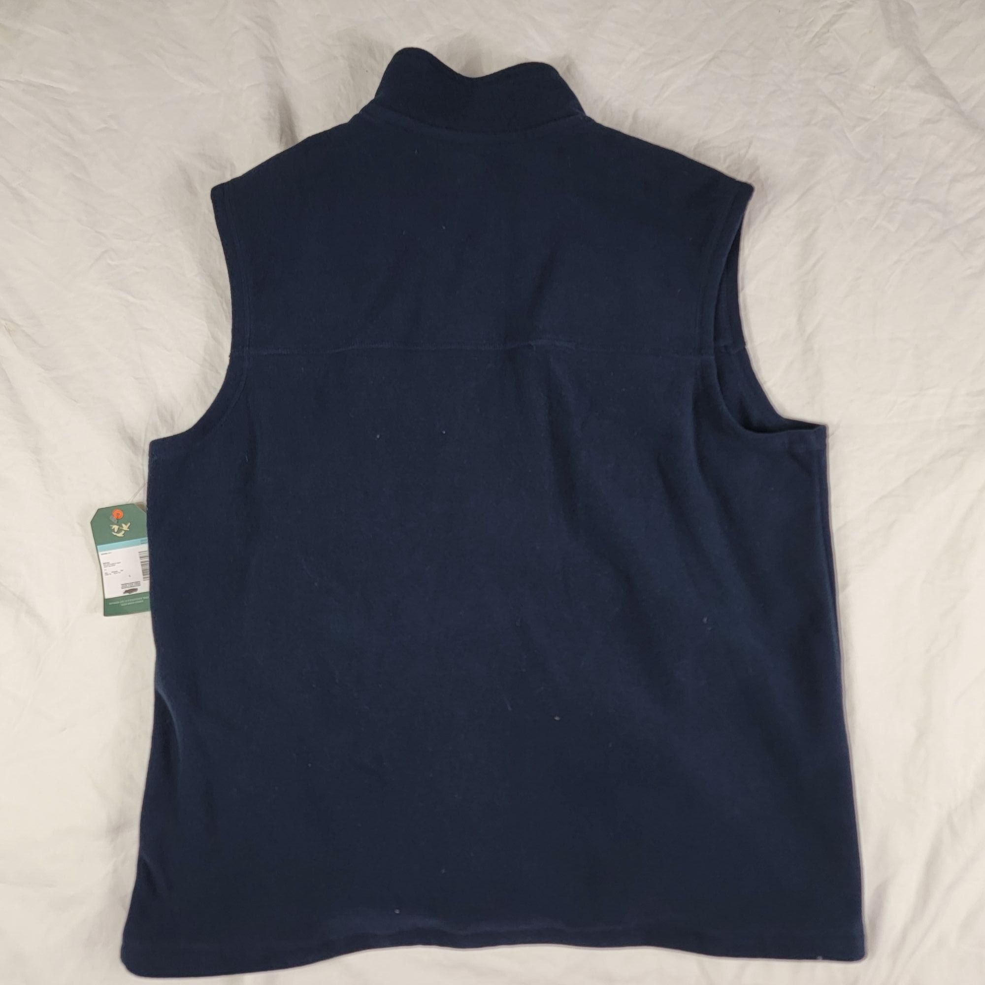 Other Outdoor Life Mens Large Polar Fleece Navy Blazer Vest Casual Size US L / EU 52-54 / 3 - 2 Thumbnail