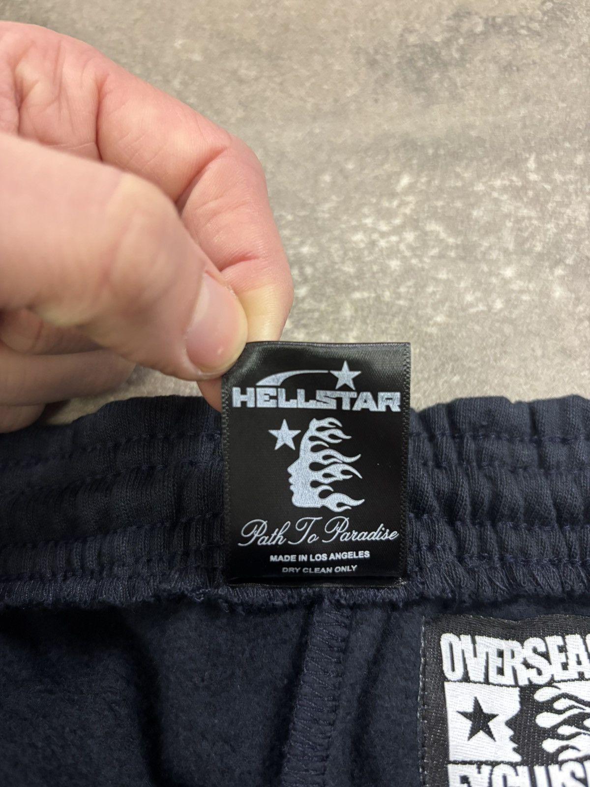 HELLSTAR Hellstar Speed Sweatpants, Navy/Gold Size US 30 / EU 46 - 7 Thumbnail