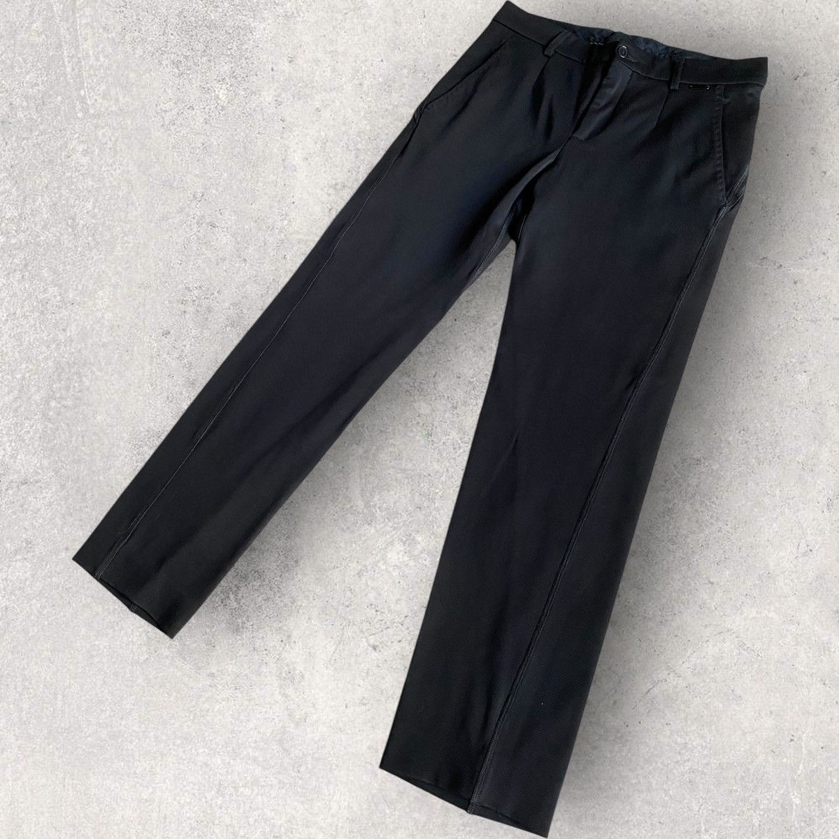 Dirk Bikkembergs Technical Stretch Spiral Seam Pants Size US 32 / EU 48 - 2 Thumbnail