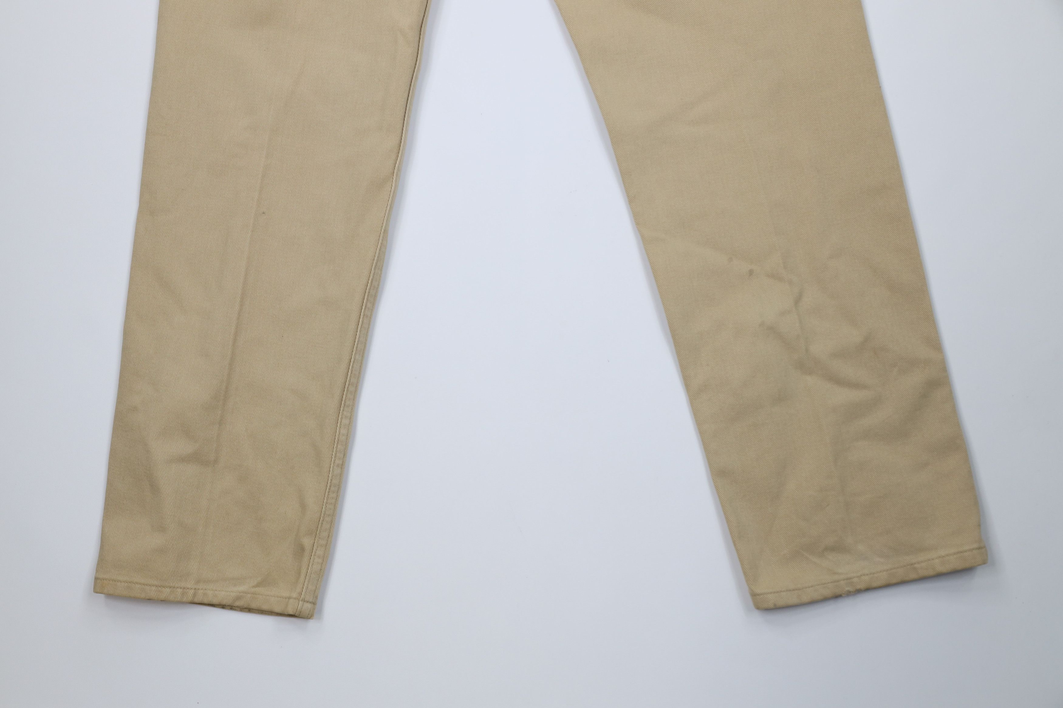 Guess Vintage 90s Guess Relaxed Fit Tapered Leg Jeans Beige Size US 36 / EU 52 - 15 Thumbnail
