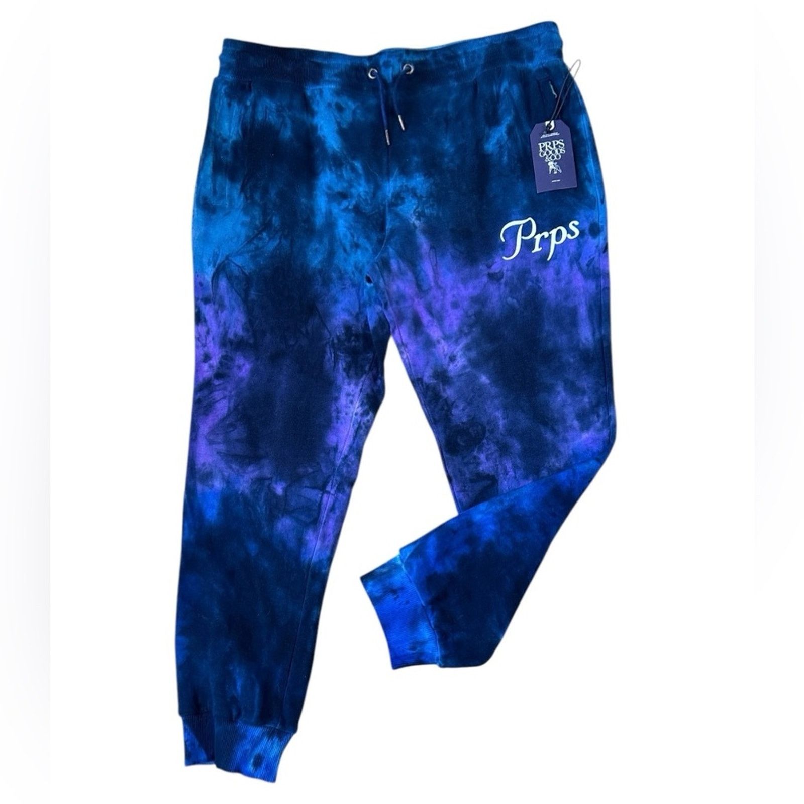 Prps NWT PRPS Hevea Tie Dye Joggers in Purple Multi Size US 38 / EU 54 - 3 Thumbnail