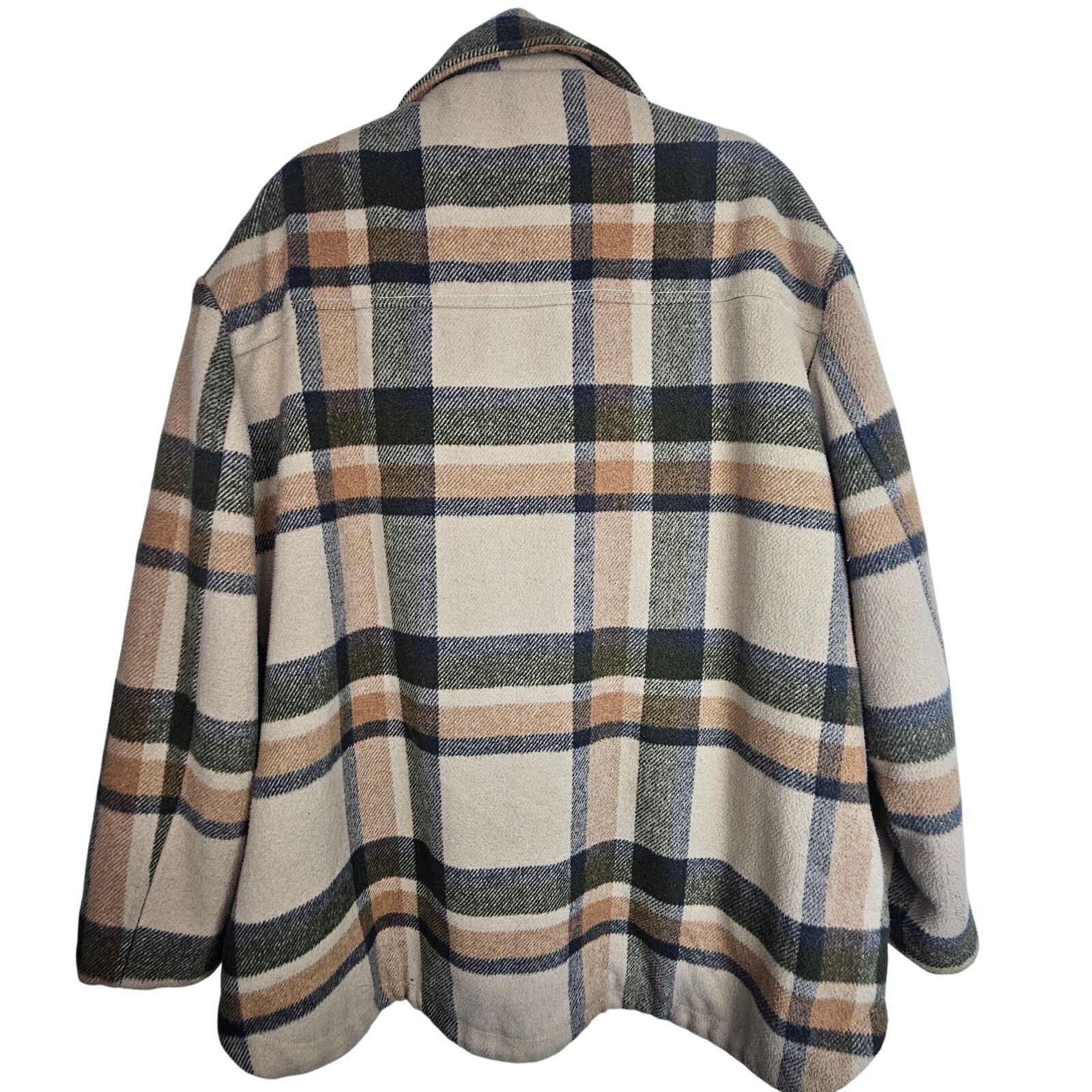 American Eagle Outfitters American Eagle Oversized Flannel Chore Coat Barn Jacket XXL Size XXL / US 16-18 / IT 52-54 - 10 Thumbnail