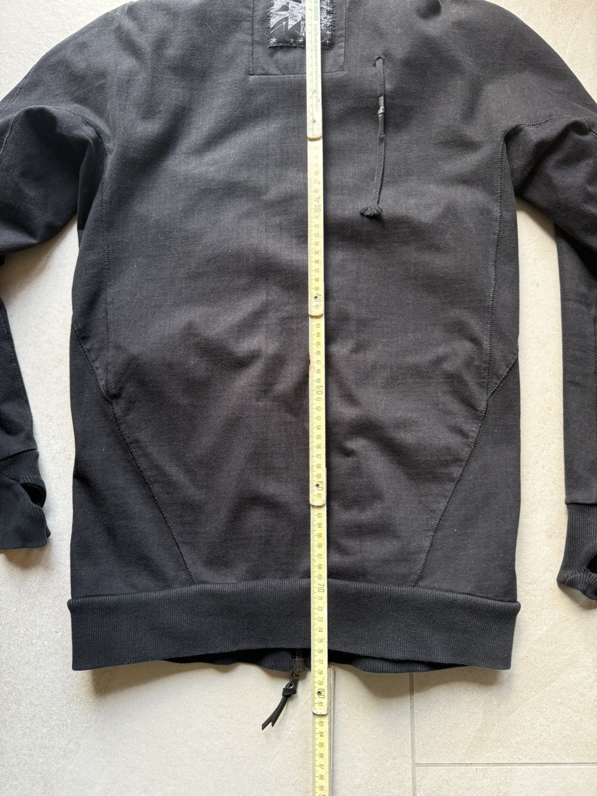 11 By Boris Bidjan Saberi Boris Bidjan Saberi 11byBBS jacket Sweater Cardigan black M Size US M / EU 48-50 / 2 - 13 Thumbnail