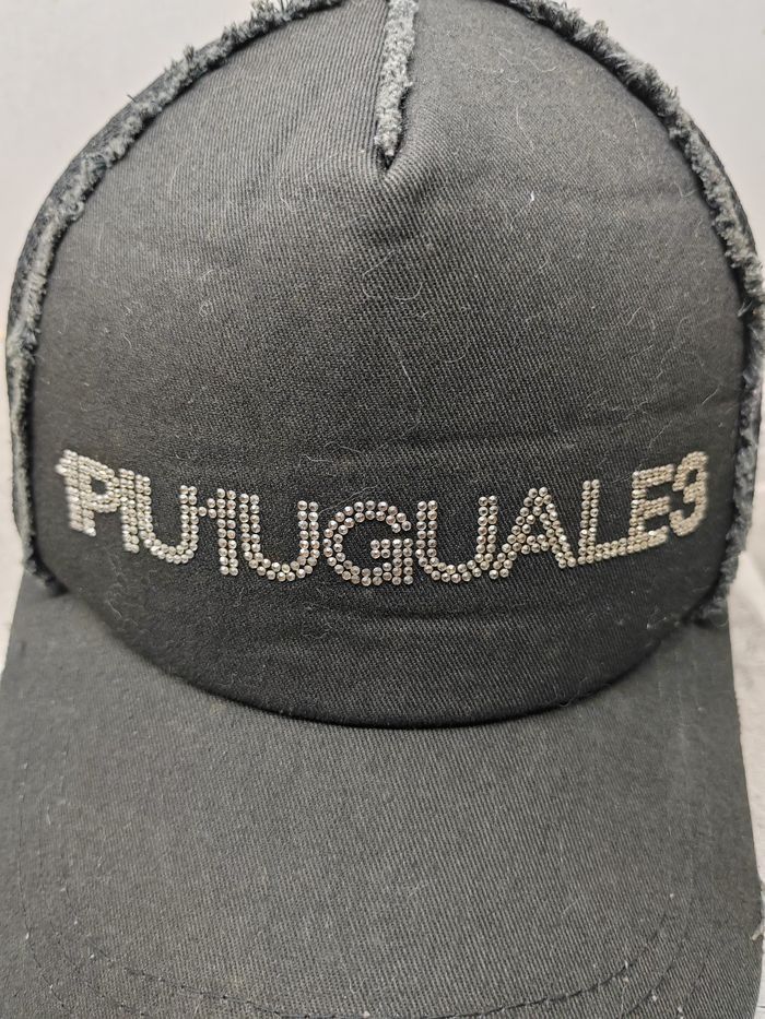 Vintage Vintage 1piu1uguale3 Distressed Style Trucker Hat Cap Size ONE SIZE - 3 Thumbnail
