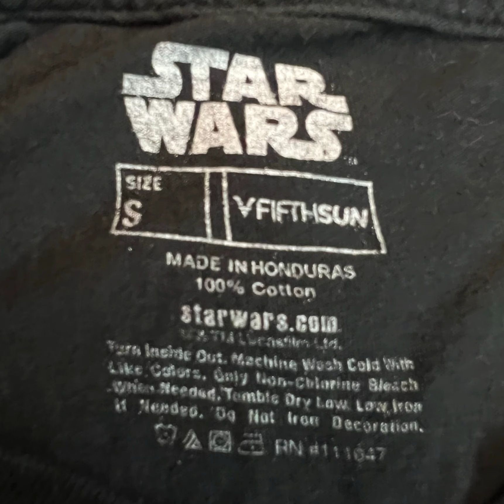 Star Wars Star Wars Shirt Adult Size S Black Darth Vader Stormtrooper Graphic Tee Men Size US S / EU 44-46 / 1 - 4 Thumbnail