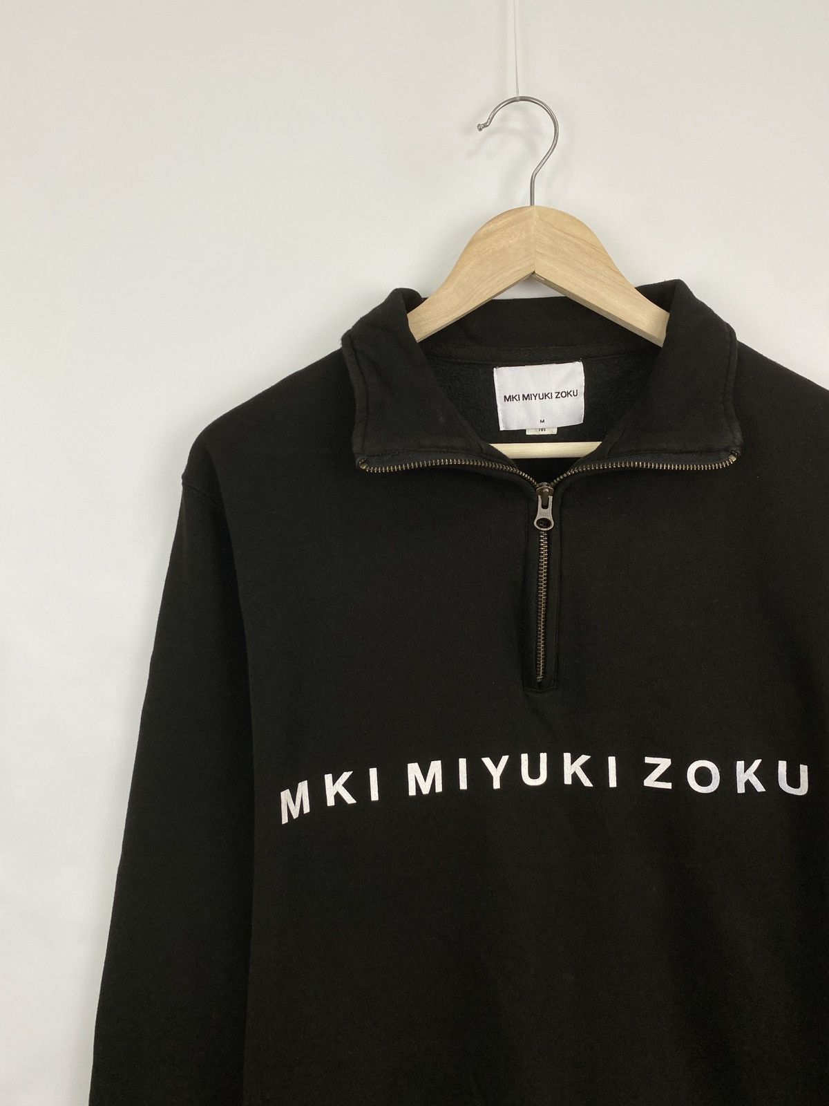Mki Miyuki Zoku 🇯🇵 Mki Miyuki Zoku 1/4 zip Sweatshirt Casual Japan Style Size US M / EU 48-50 / 2 - 2 Thumbnail