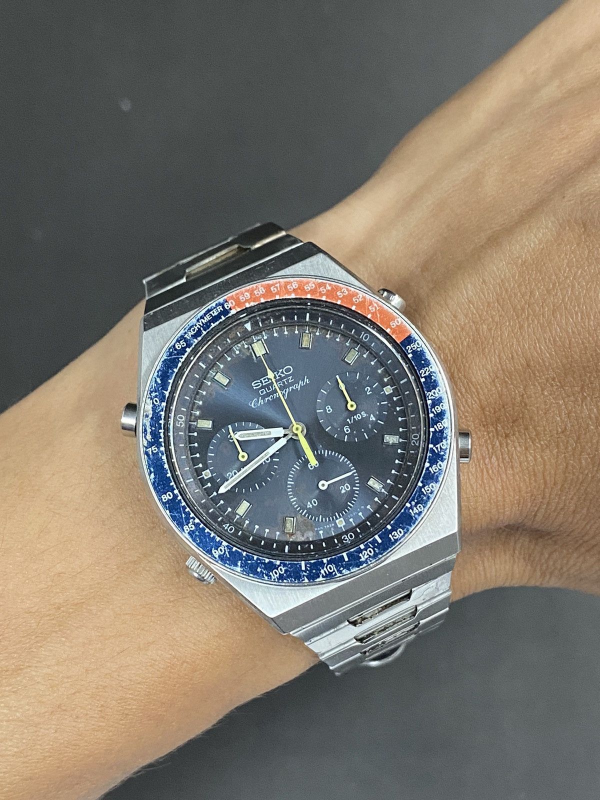 Seiko × Vintage Vintage SEIKO Pepsi 7A28-703A Chronograph Quartz Men’s Watch Size ONE SIZE - 2 Thumbnail