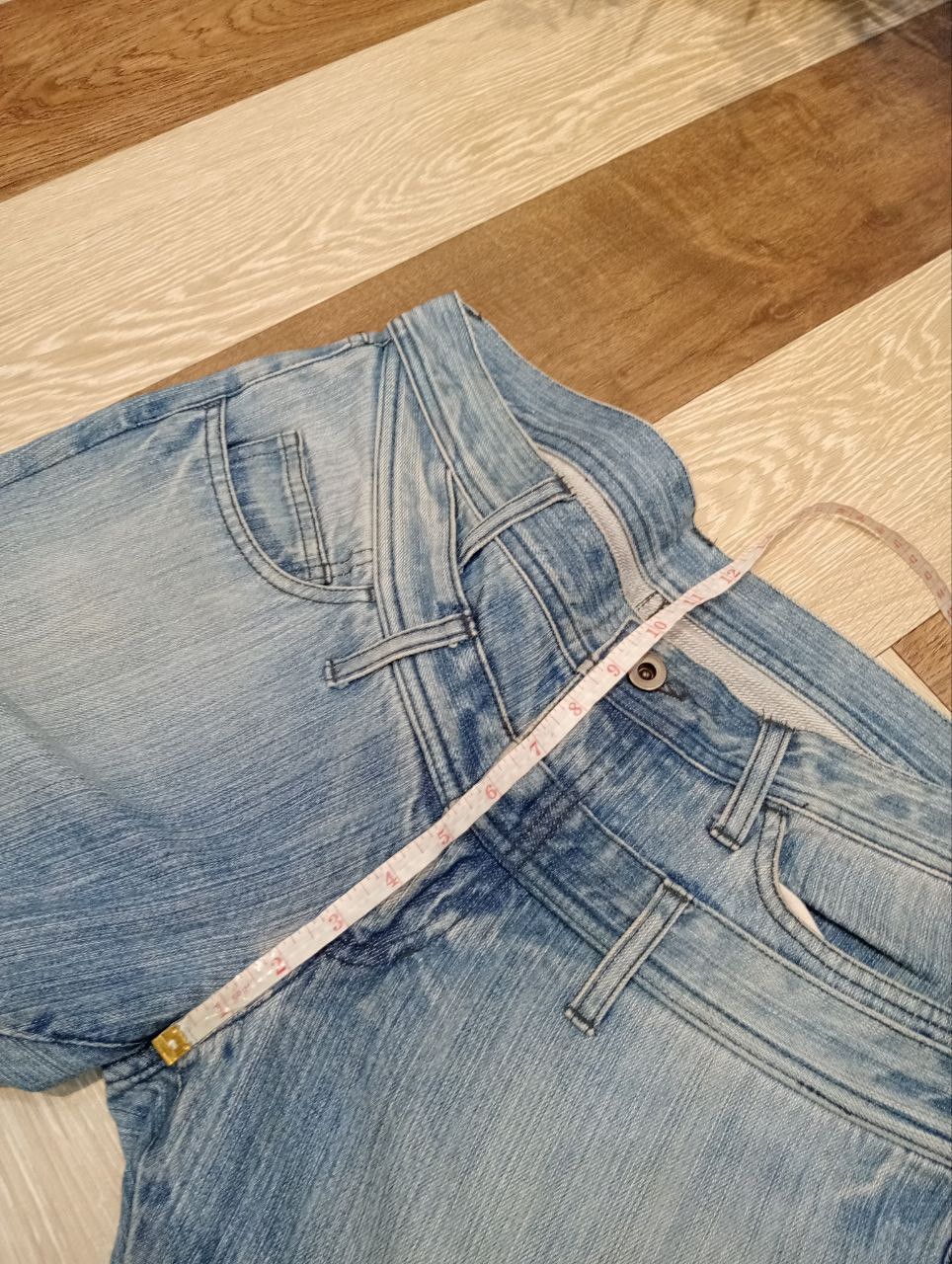 The Difference JAPANESE RUPERT THE DIFFERENCE FLARED BLUE JEANS Size US 34 / EU 50 - 15 Thumbnail