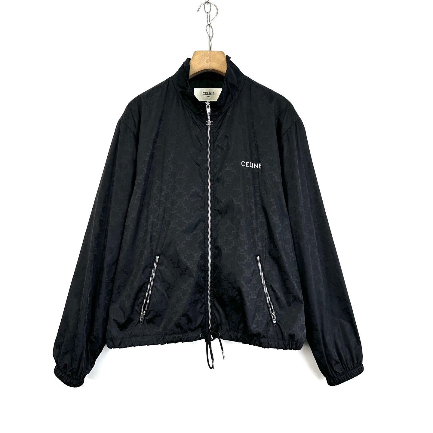 Celine Celine Men's Nylon Logo Sports Jacket Size US L / EU 52-54 / 3 - 1 Thumbnail