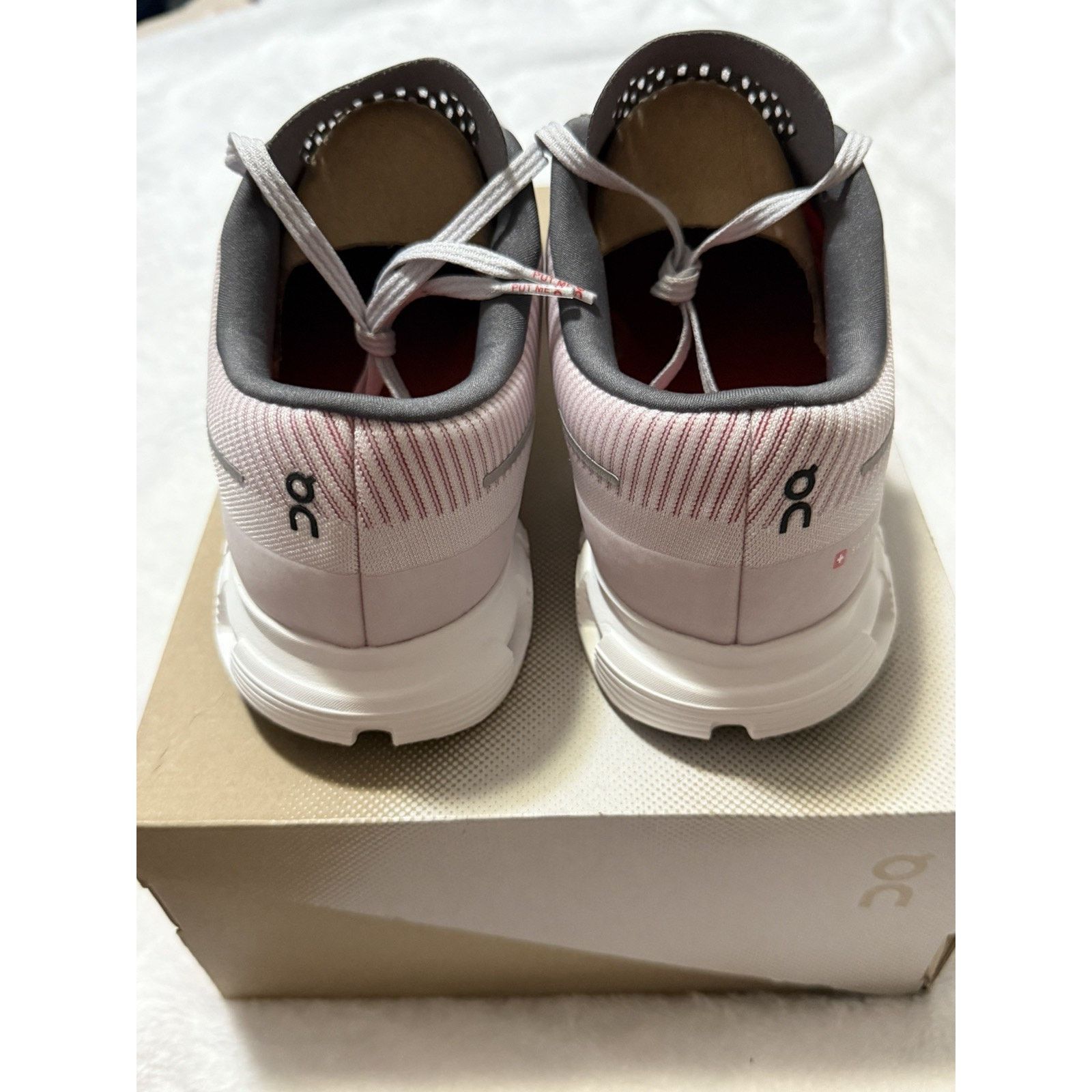 On On Cloud Men’s Cloud 6 Push Lavender / Red Size 11.5 Size US 11.5 / EU 44-45 - 4 Thumbnail